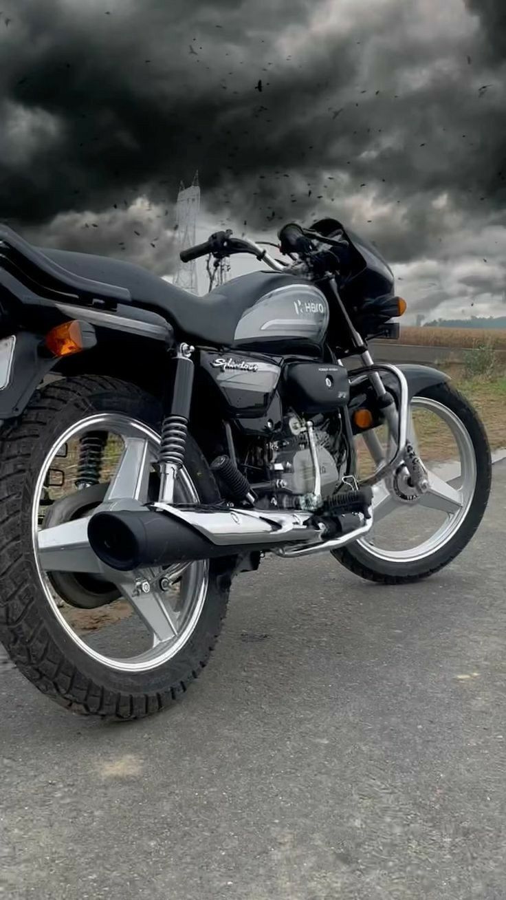 736x1308 Splendor Bike Wallpaper HD
