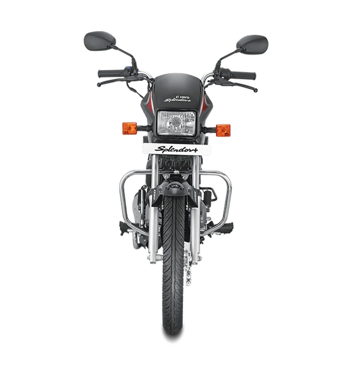 1153x1200 Hero Splendor Plus Self With Alloy Wheel And i3S (Black With Sports Red) Online Price in India EMI Starting
