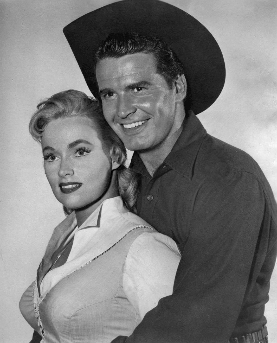 1151x1426 James Garner Karen Steele Maverick premiere