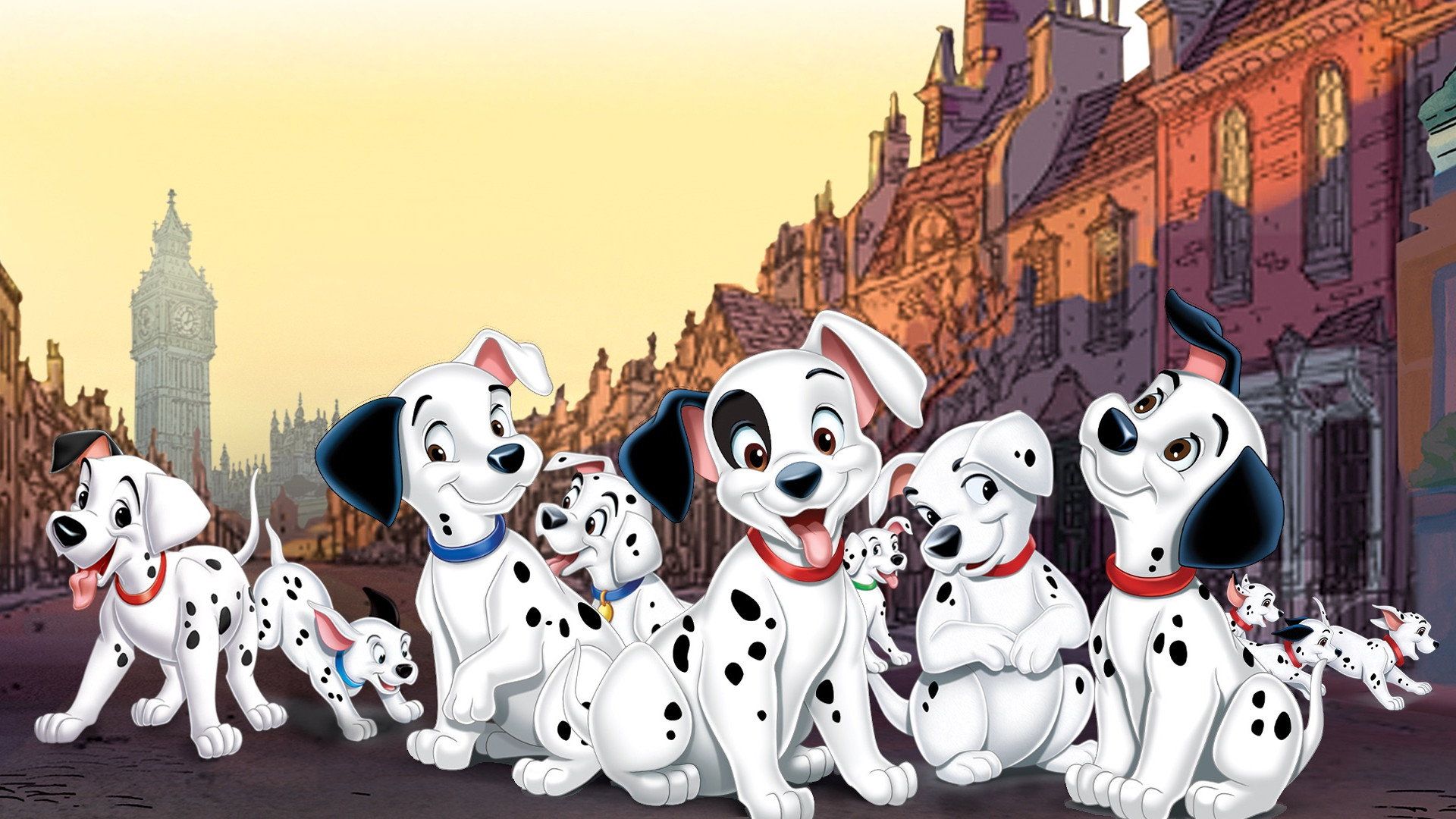 1920x1080 One Hundred and One Dalmatians (1961)