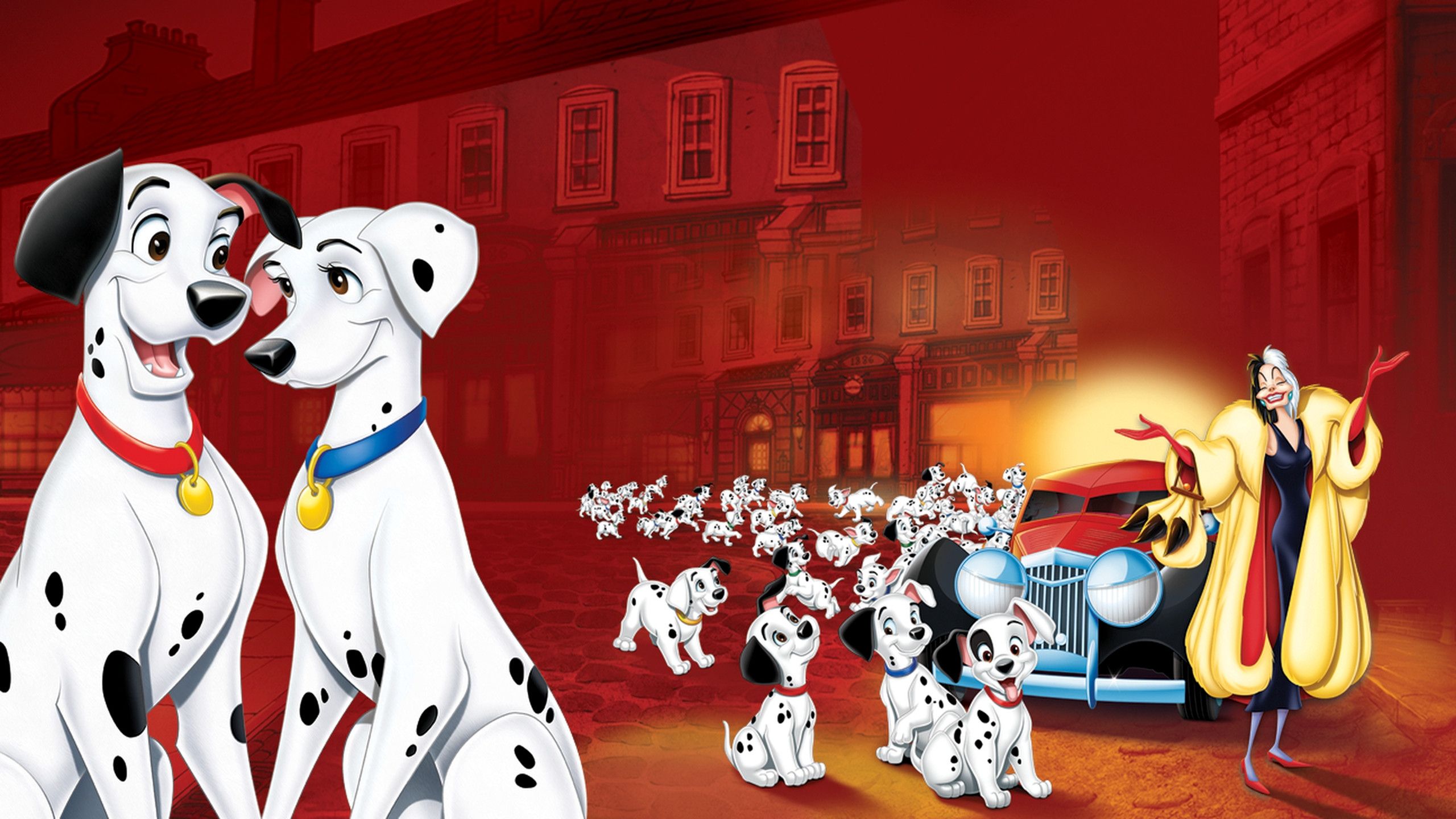 2560x1440 One Hundred and One Dalmatians (1961)