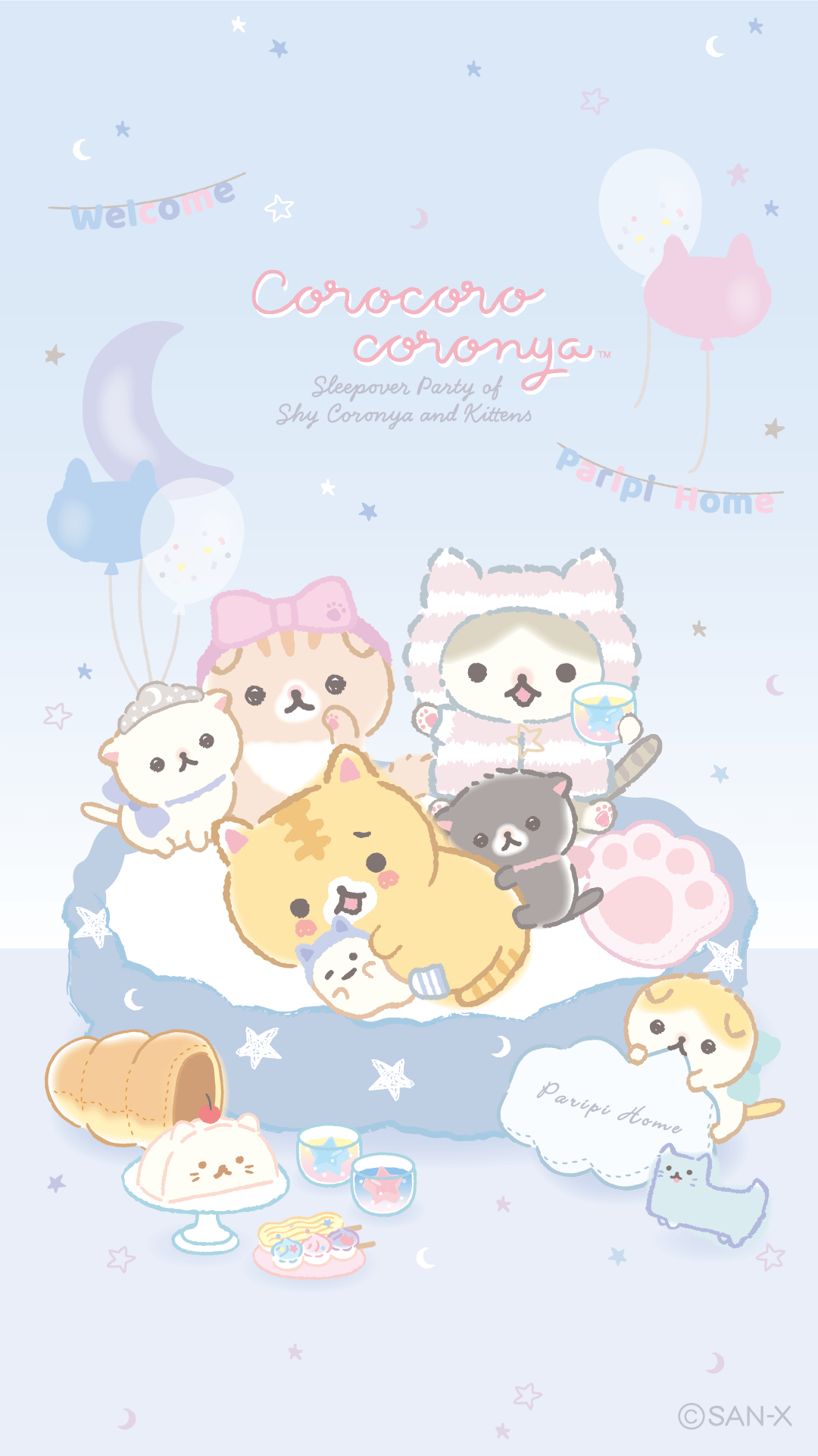 1080x1920 Corocorocoronya. San X Net