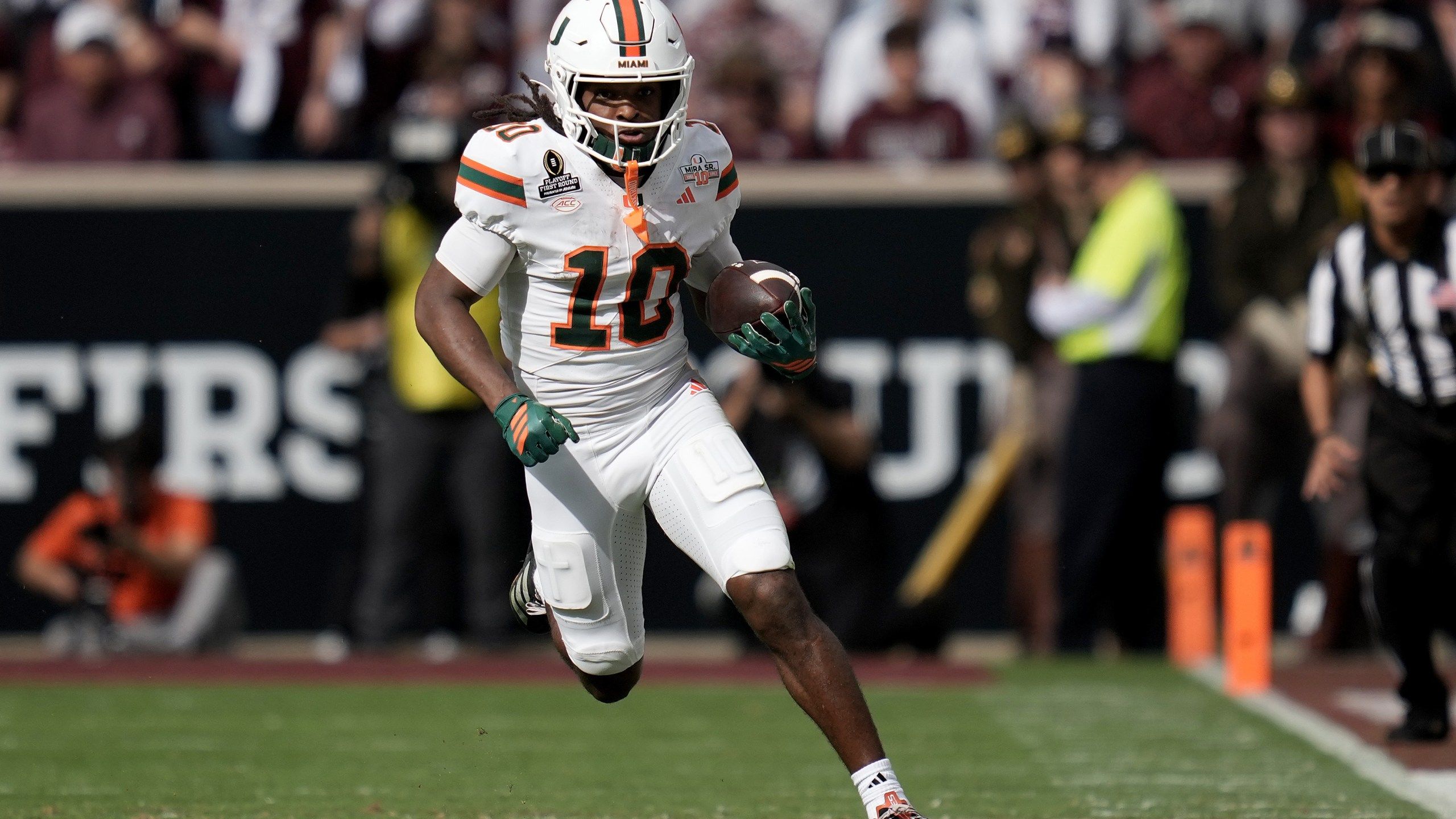 2560x1440 Miami Freshman Malachi Toney Redeems Himself With Winning Touchdown In 10 3 Victory Over Texas A&M. Eyewitness News (WEHT WTVW)
