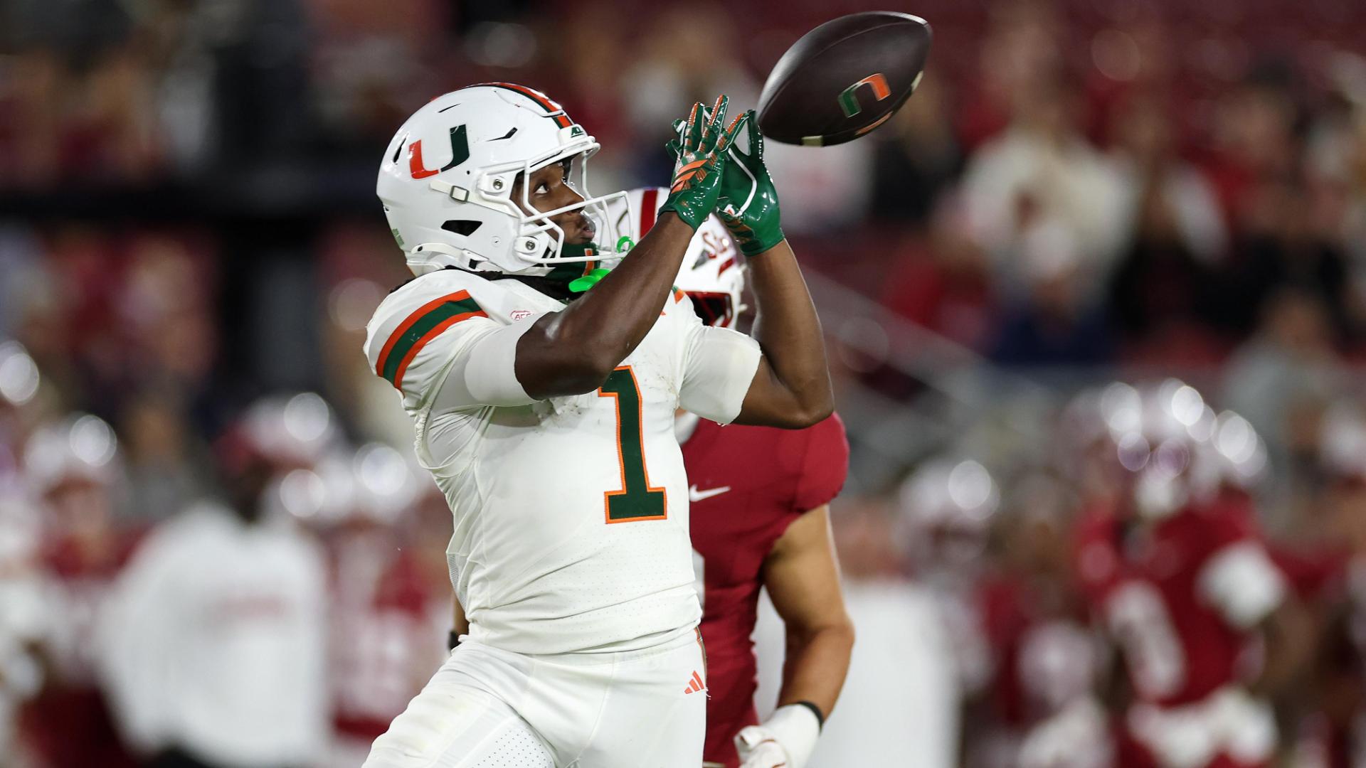 1920x1080 Malachi Toney strikes Heisman pose after TD hat trick in season opener