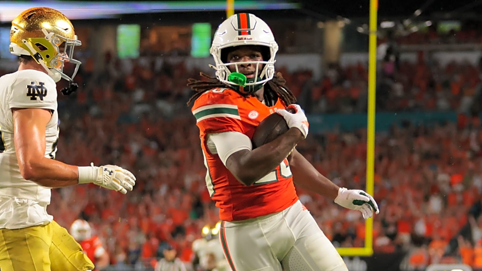 1600x900 Michael Irvin Left His Mark On Malachi Toney During Notre Dame Miami Breakout