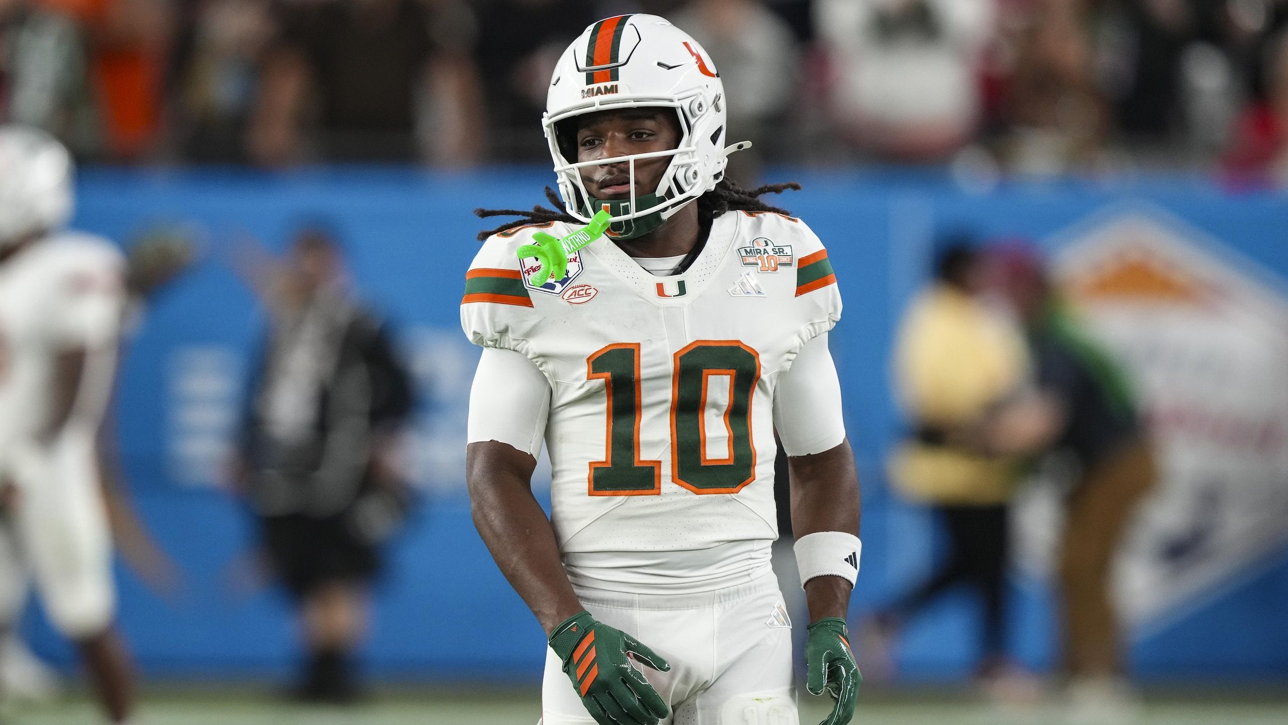 2560x1440 True Freshman Malachi Toney Reacts to Miami's CFP Title Run in New Video Before Indiana Game