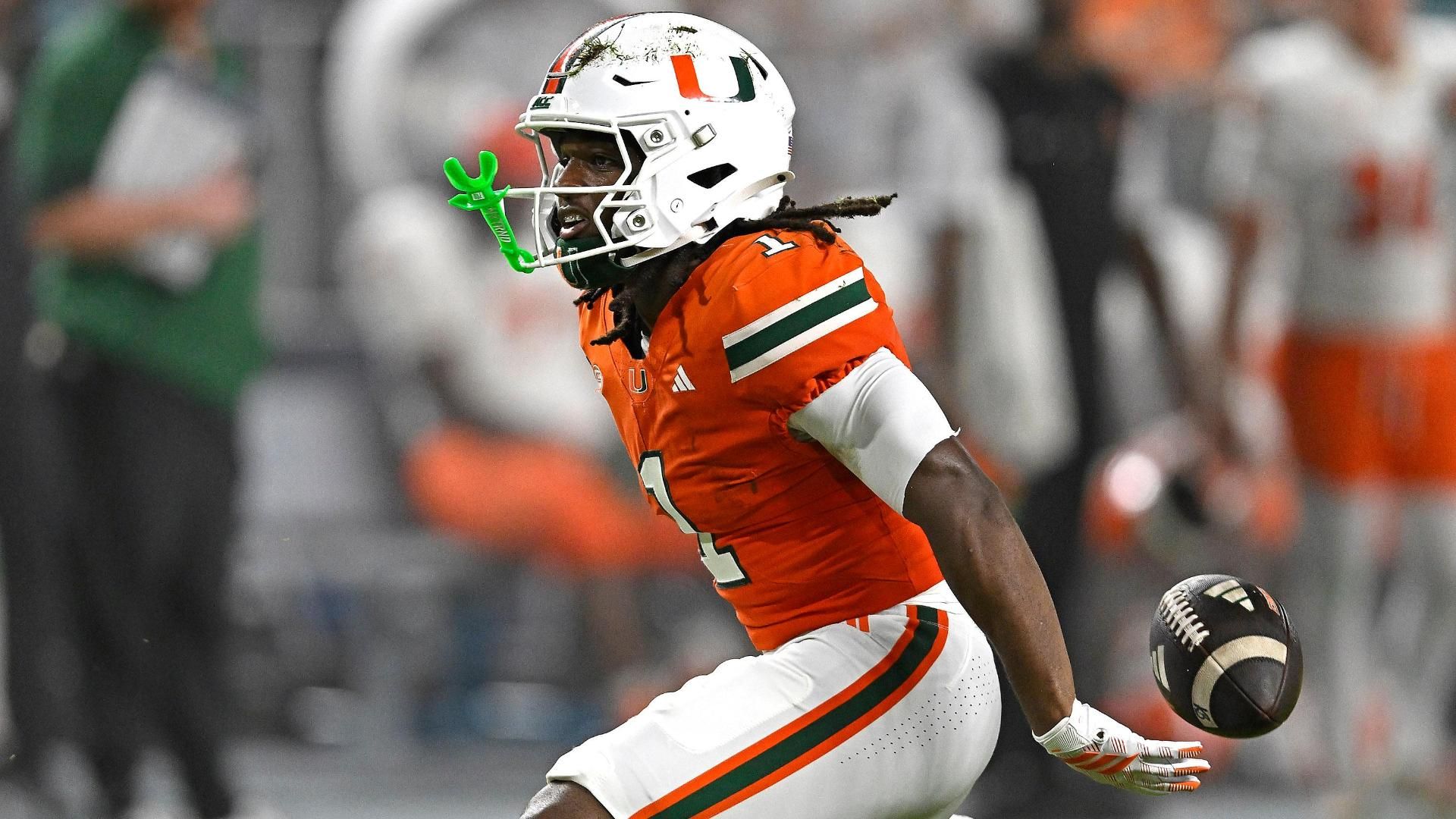 1920x1080 'Malachi Toney is him!' after wild catch over a defender for Miami