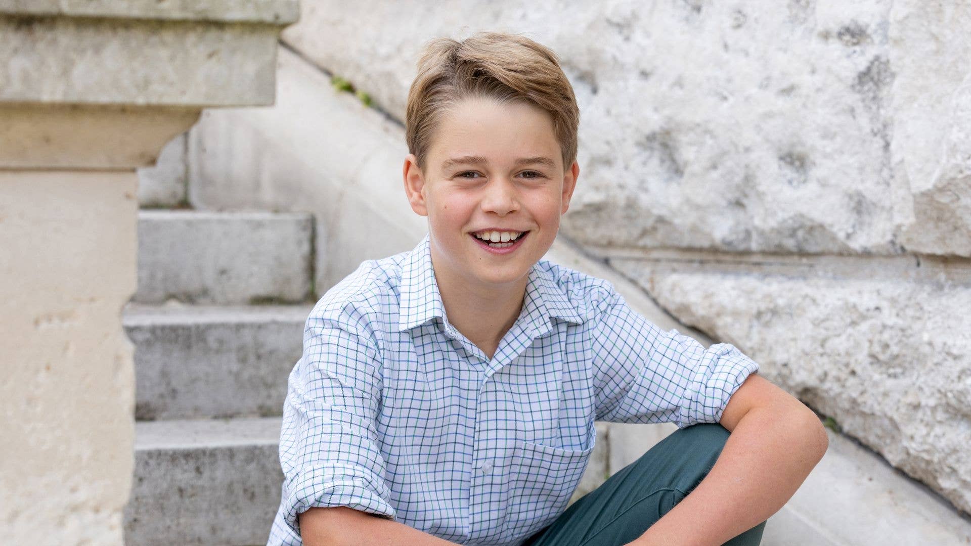 1920x1080 Prince George Looks All Grown Up As He Beams In New Portrait For 10th Birthday