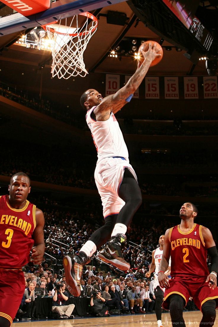 736x1104 Jr Smith dunk Cleveland Cavaliers v New York Knicks. Jr smith supreme, Dennis smith jr