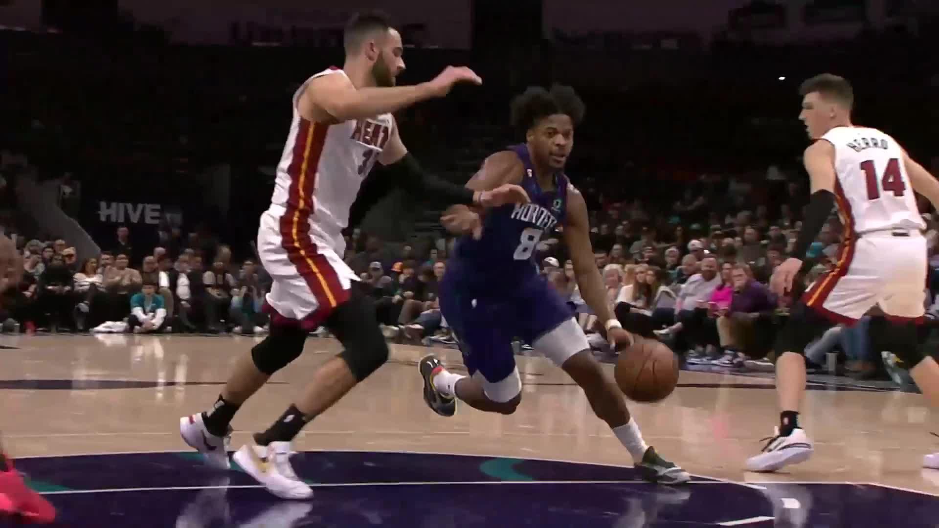 1920x1080 Dennis Smith Jr. Top Dunks in the game vs. Miami Heat
