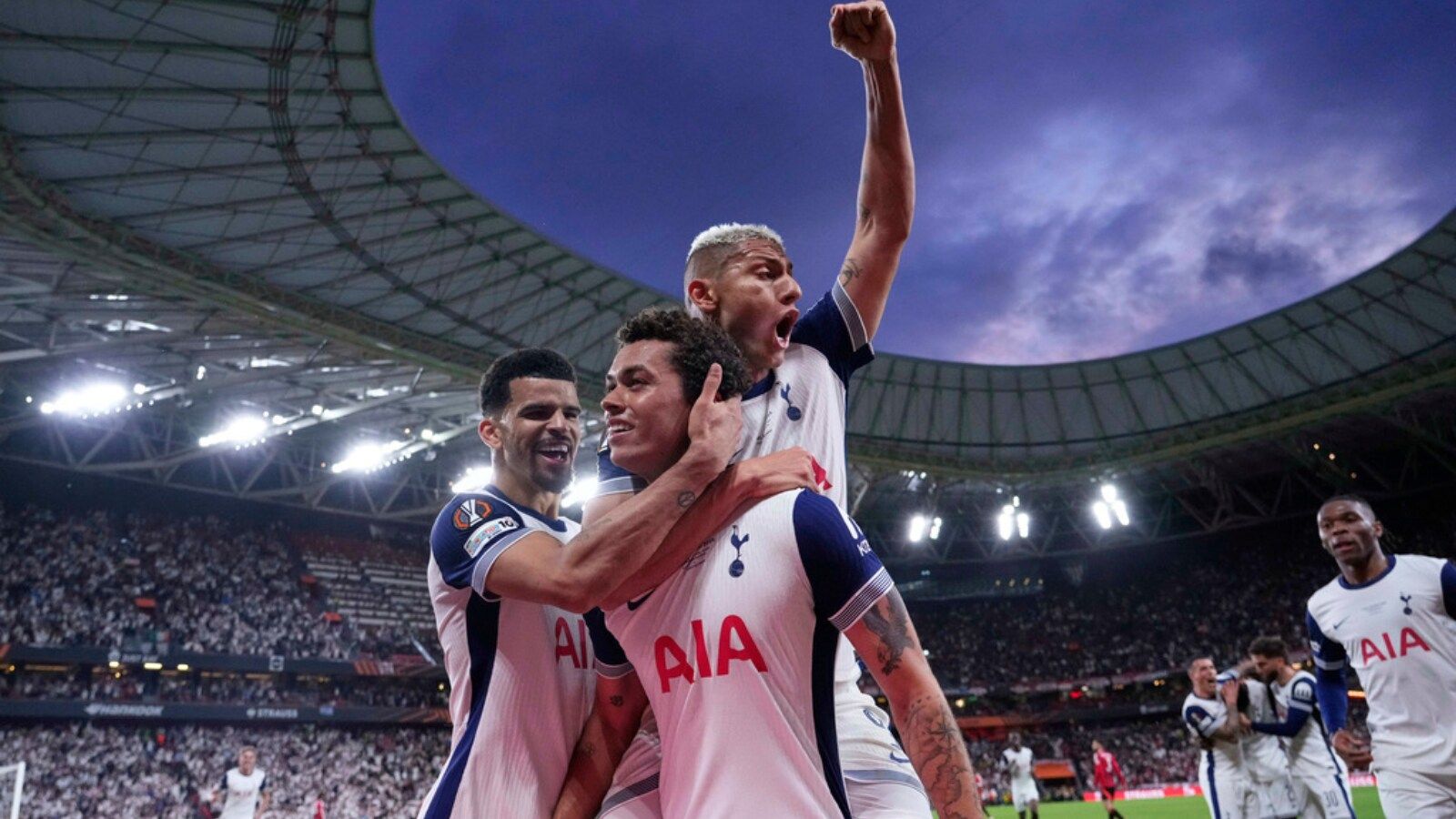 1600x900 Europa League: Brennan Johnson Stars As Tottenham Hotspur Finally 'Got It Done'