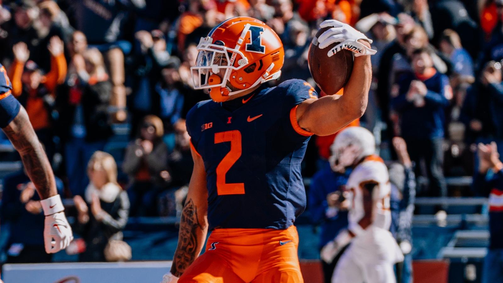 1600x900 Chase Brown Drafted in the Fifth Round by Cincinnati of Illinois Athletics