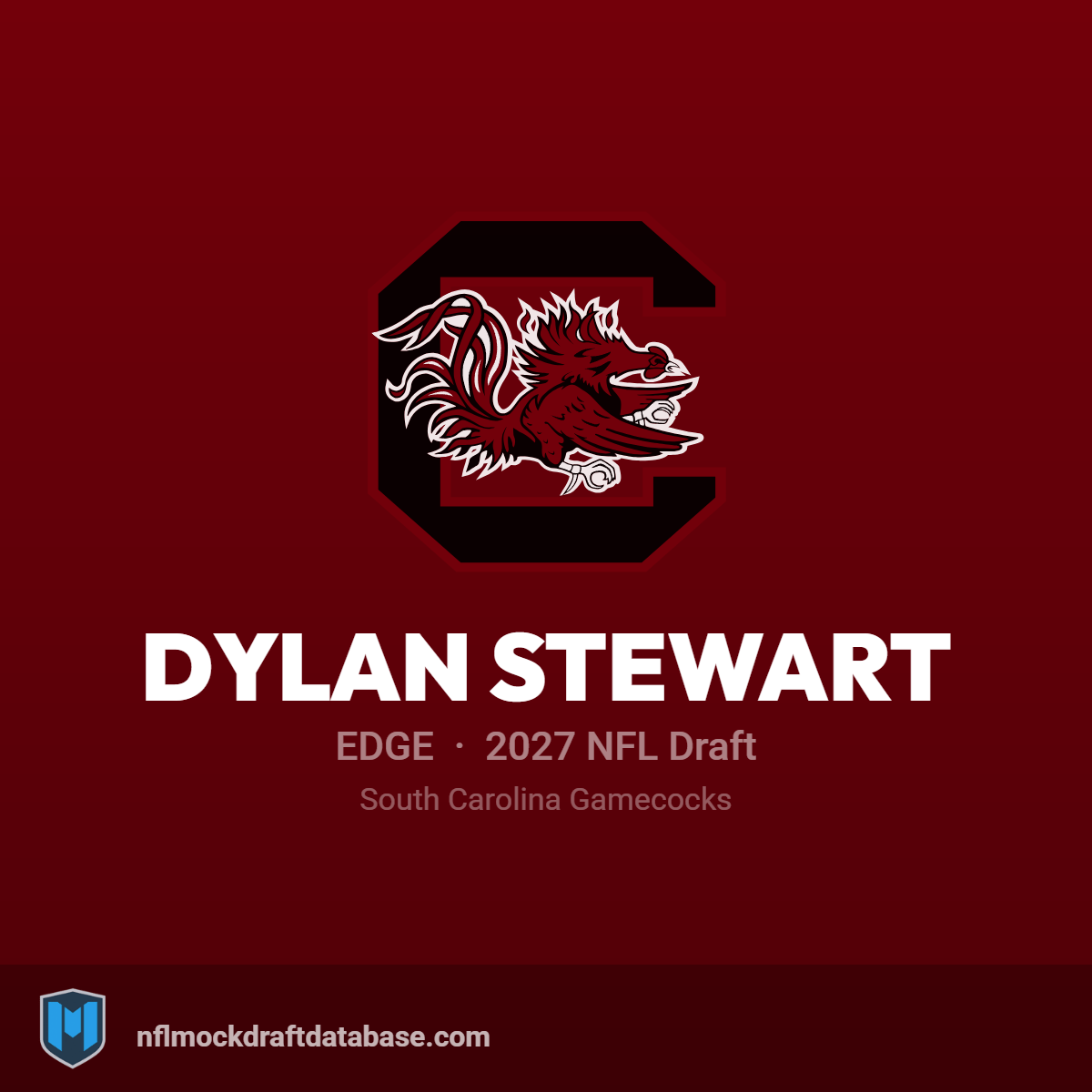 1200x1200 Dylan Stewart 2027 NFL Mock Draft Profile
