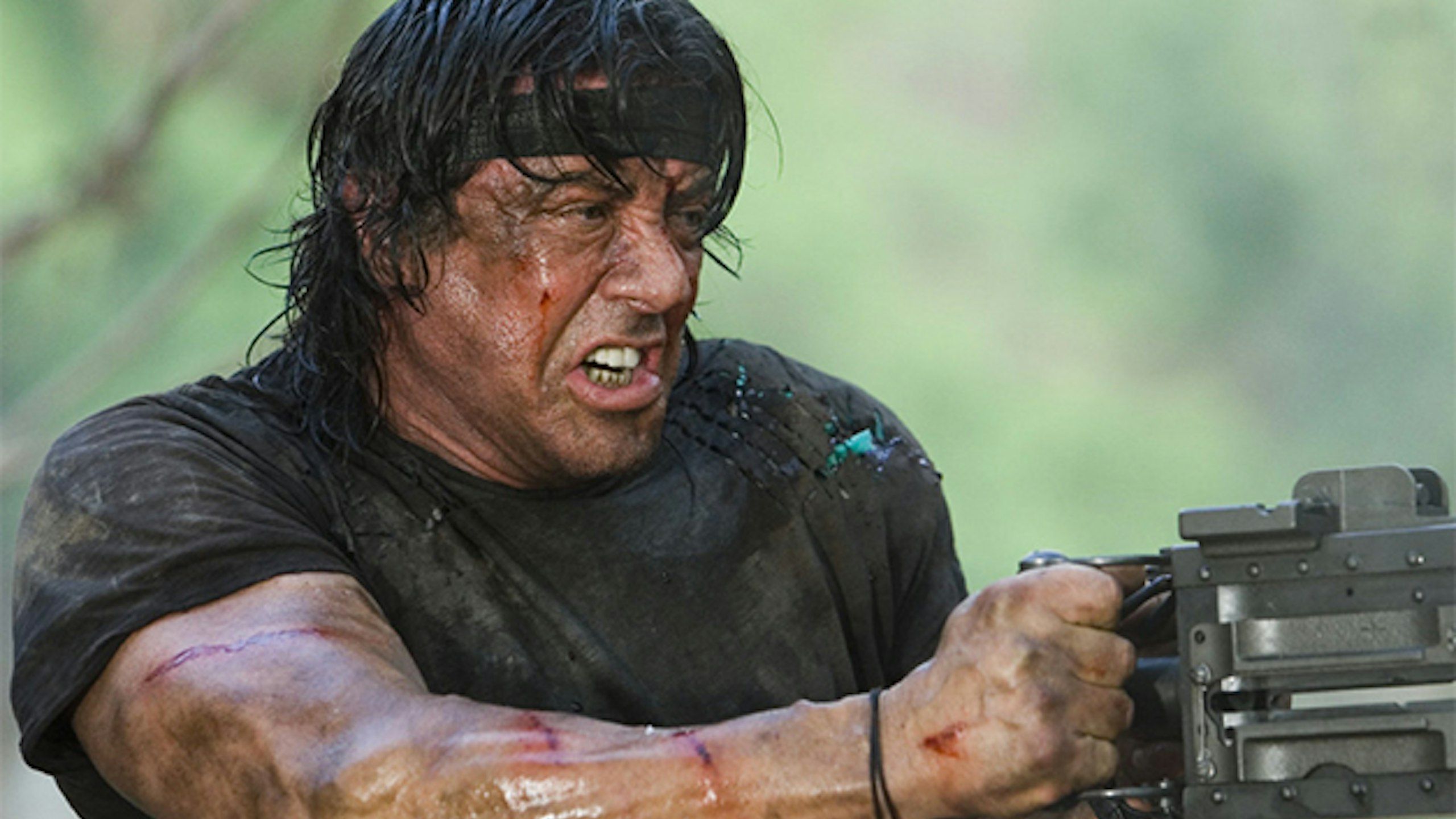 2560x1440 Sylester Stallone Attached To New Rambo Pic