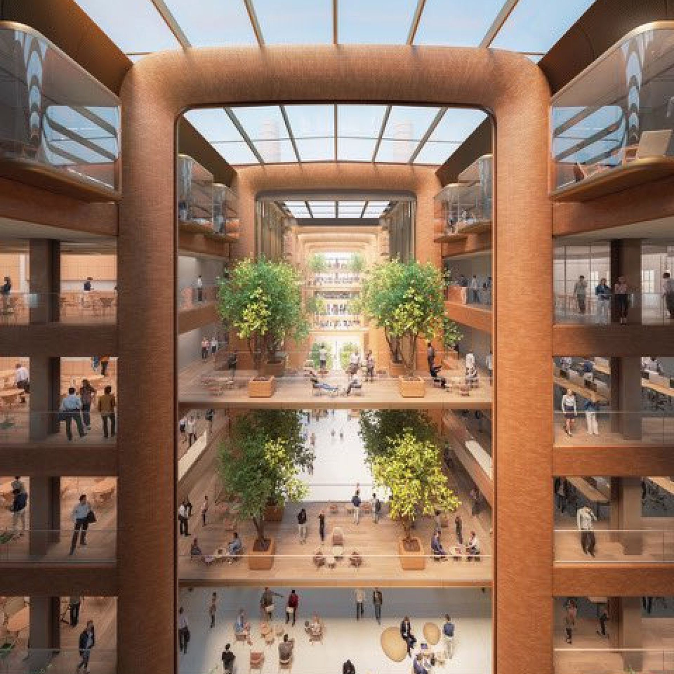 2364x2364 Apple reveals offices at Battersea Power Station by Foster + Partners