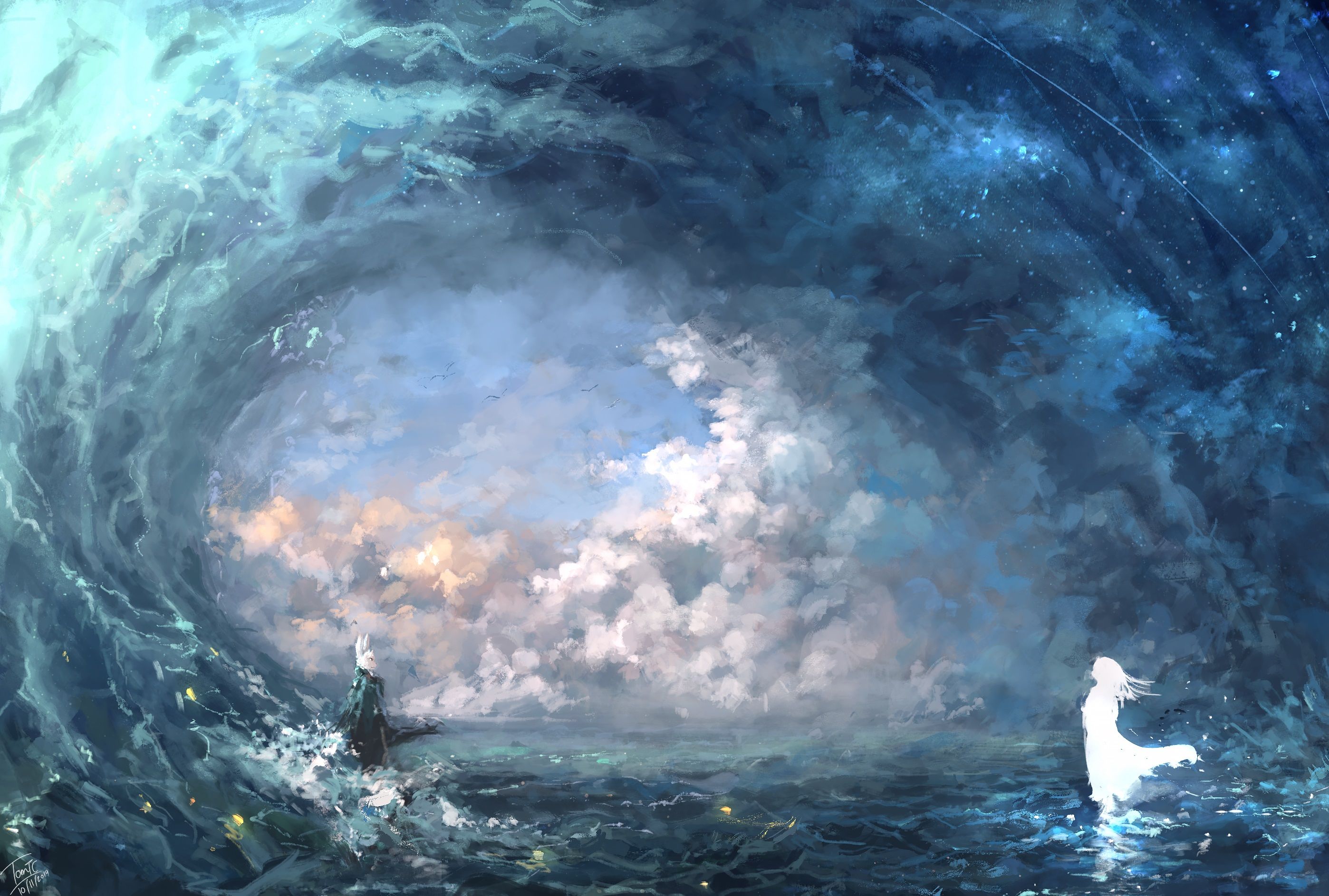 2796x1886 Ocean Fantasy Wallpaper