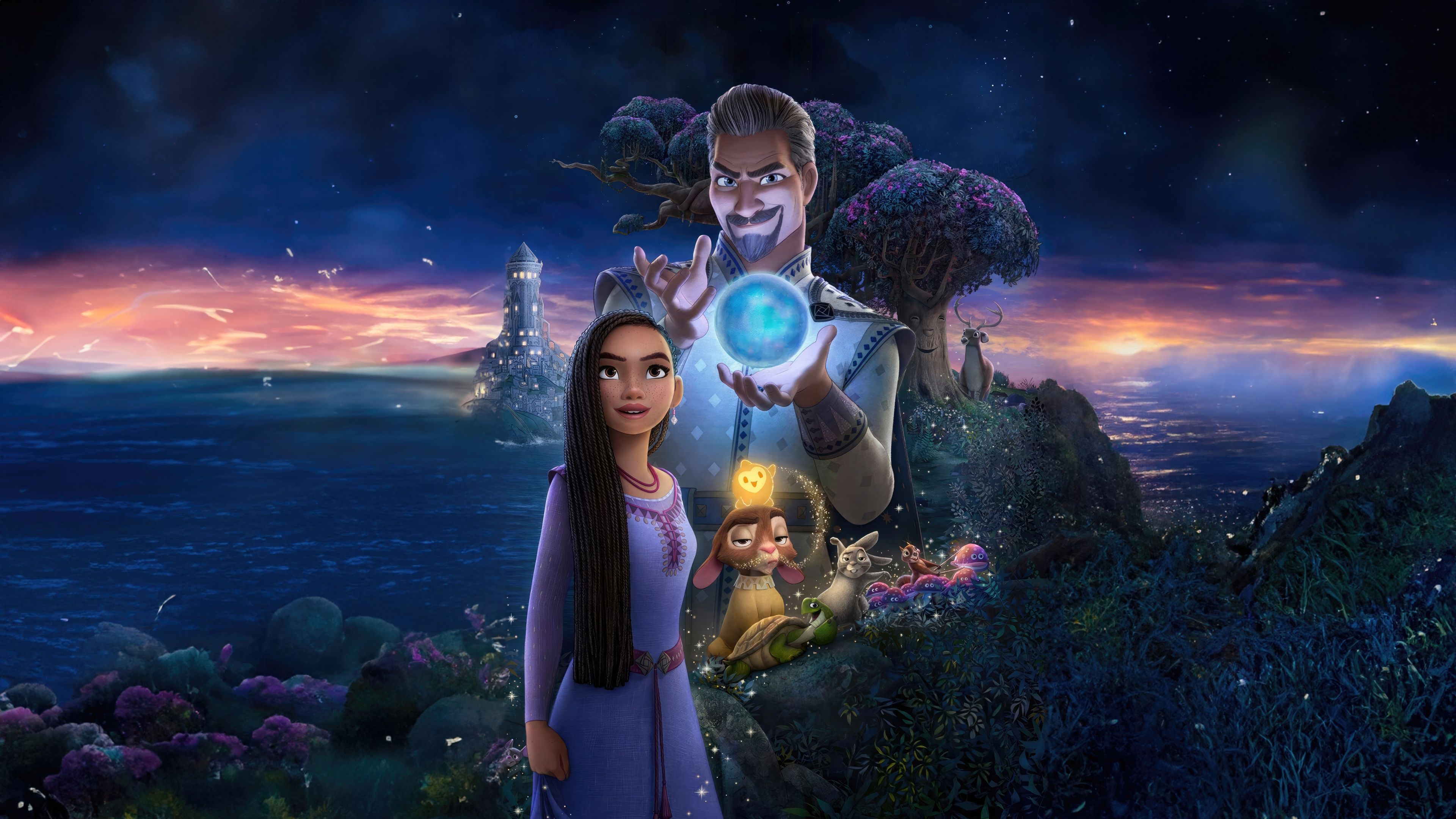 3840x2160 Disney Wish 8K Movie Wallpaper