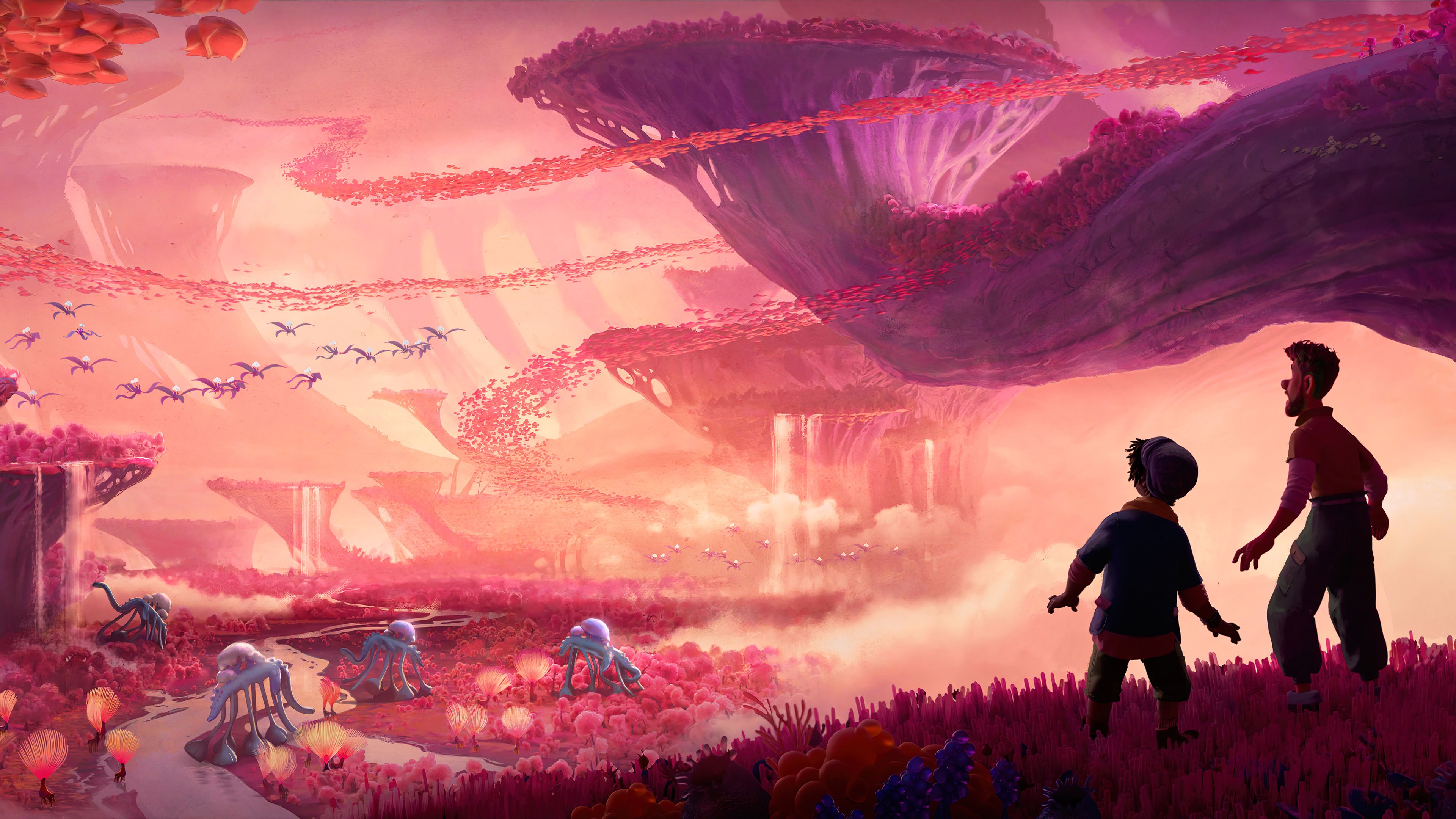 3840x2160 Strange World Disney Movie Wallpaper 4K HD PC g
