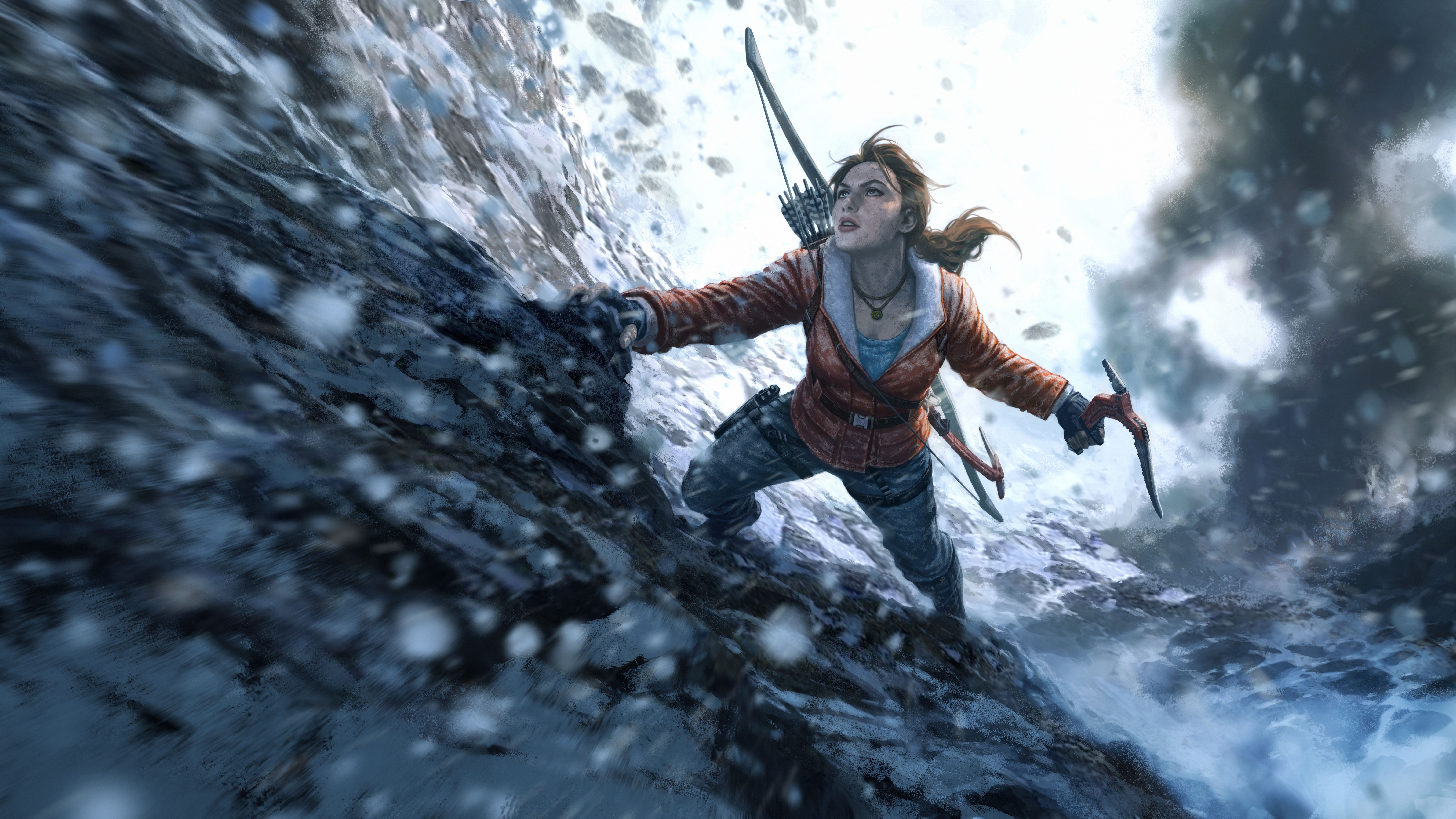 7680x4320 Rise of the Tomb Raider Wallpaper 4K, Lara Croft, 5K, 8K