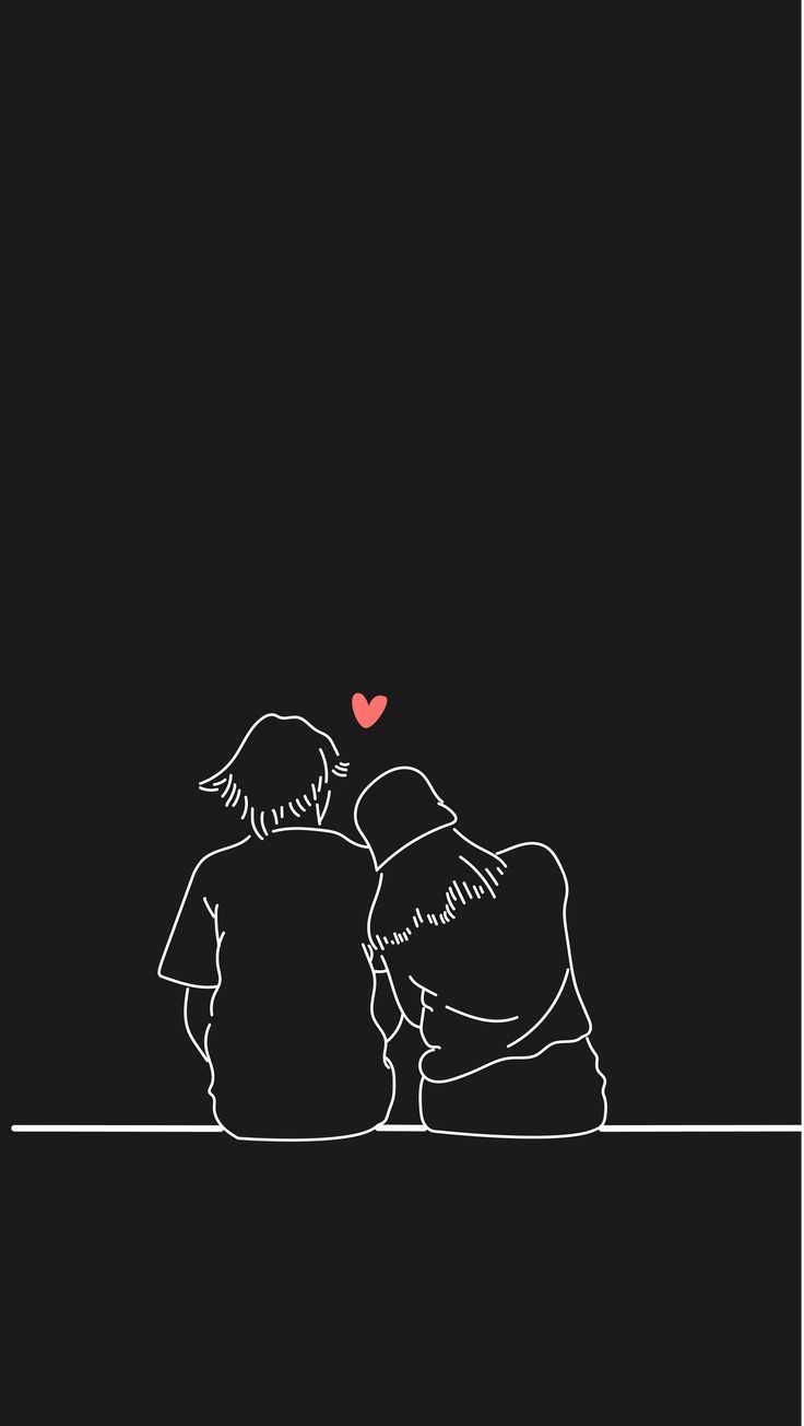 736x1304 Love couple minimal illustration
