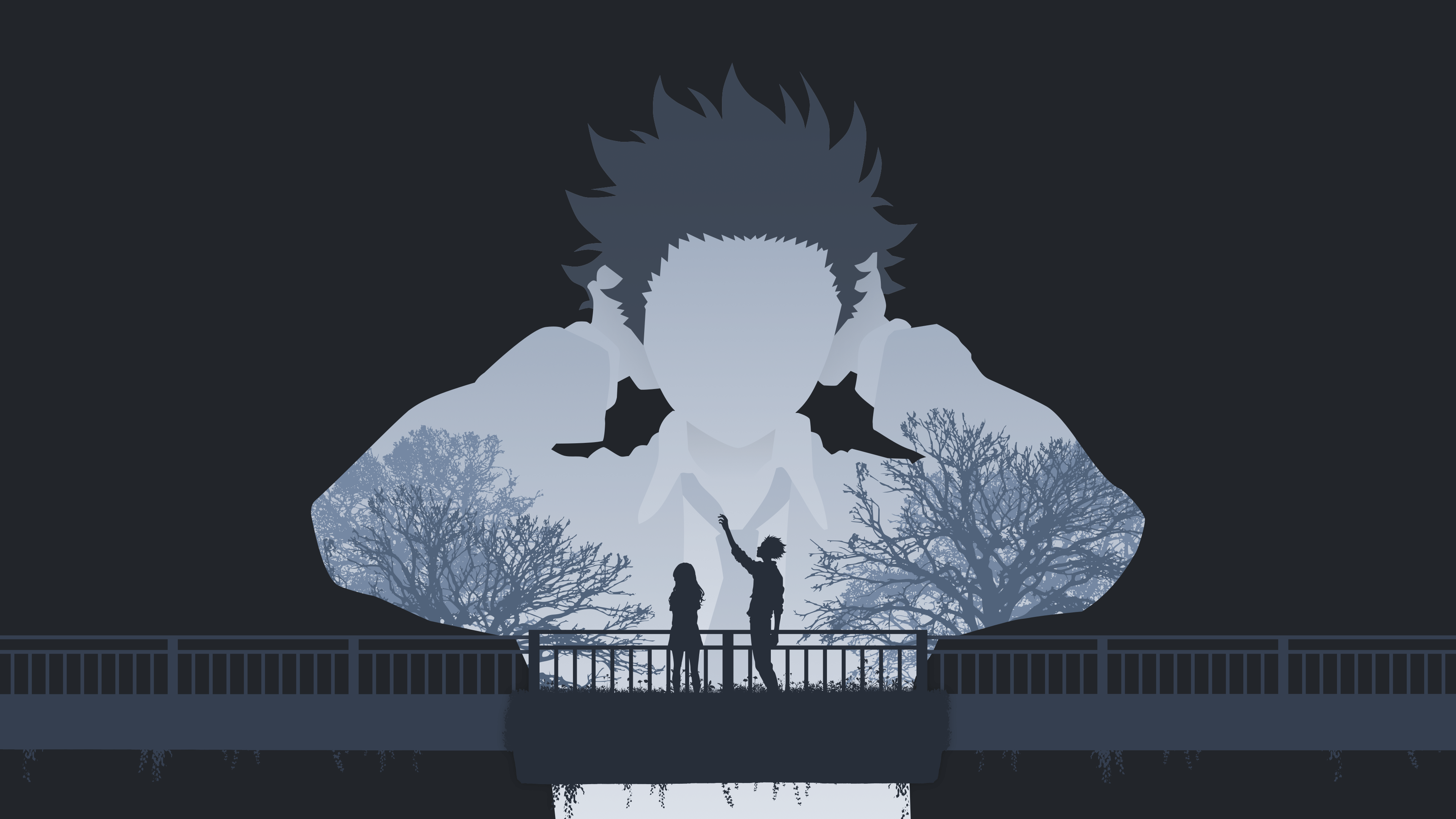 3840x2160 A sorta minimal wallpaper I made (with a couple variations)