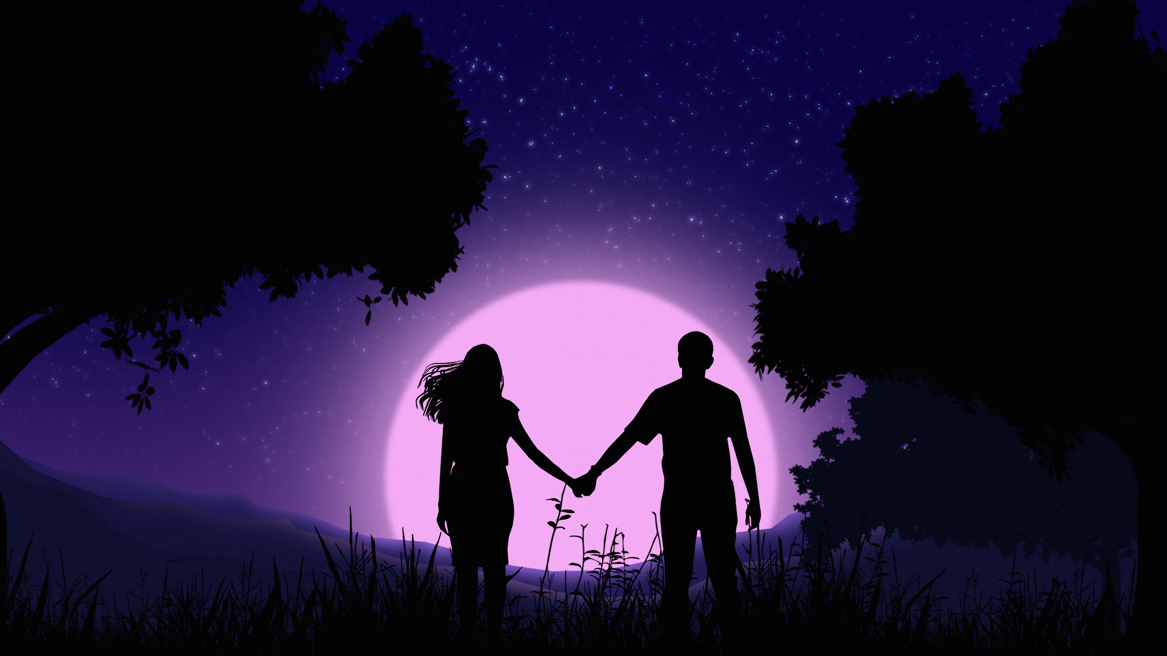 3840x2160 Love Couple Wallpaper