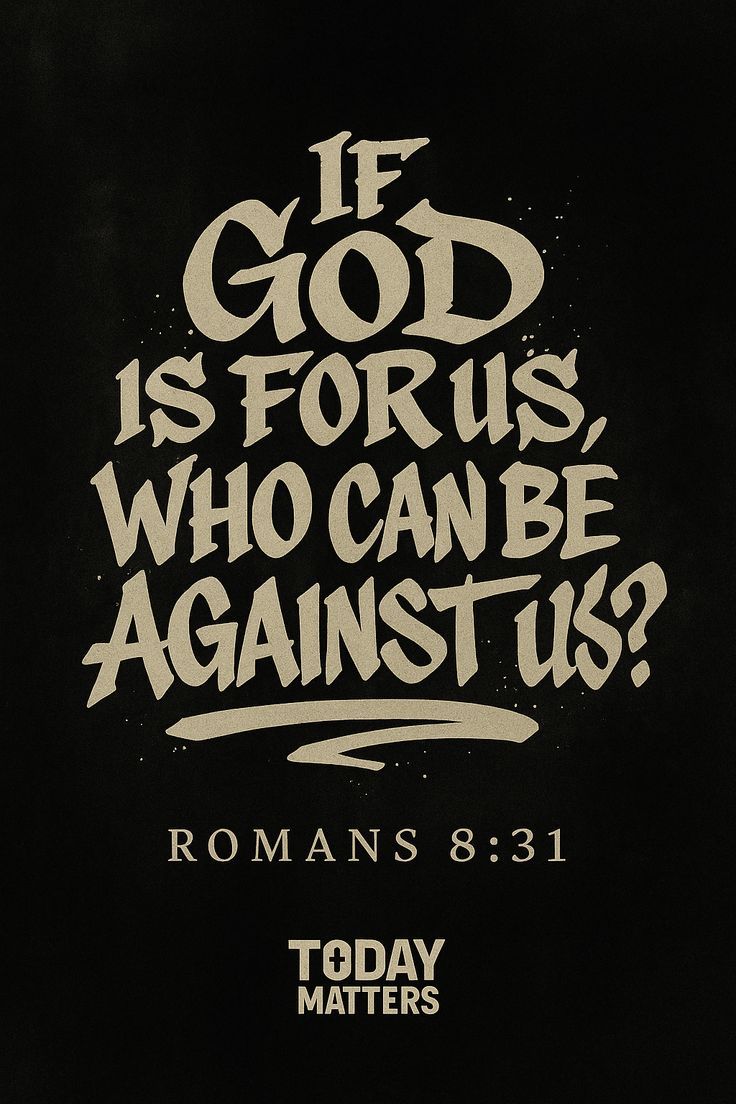 736x1104 Romans 8:31 Wallpaper. If God Is For Us