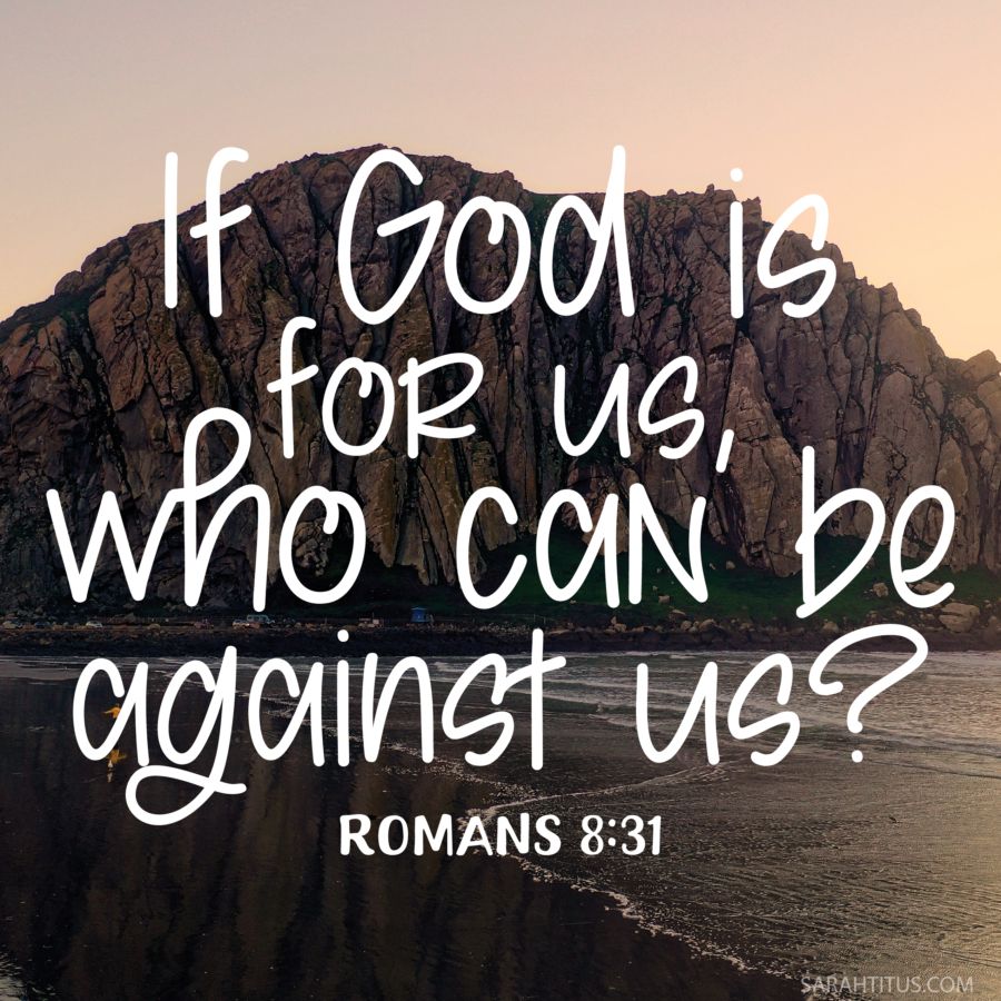 900x900 If God Is For Us Wallpaper