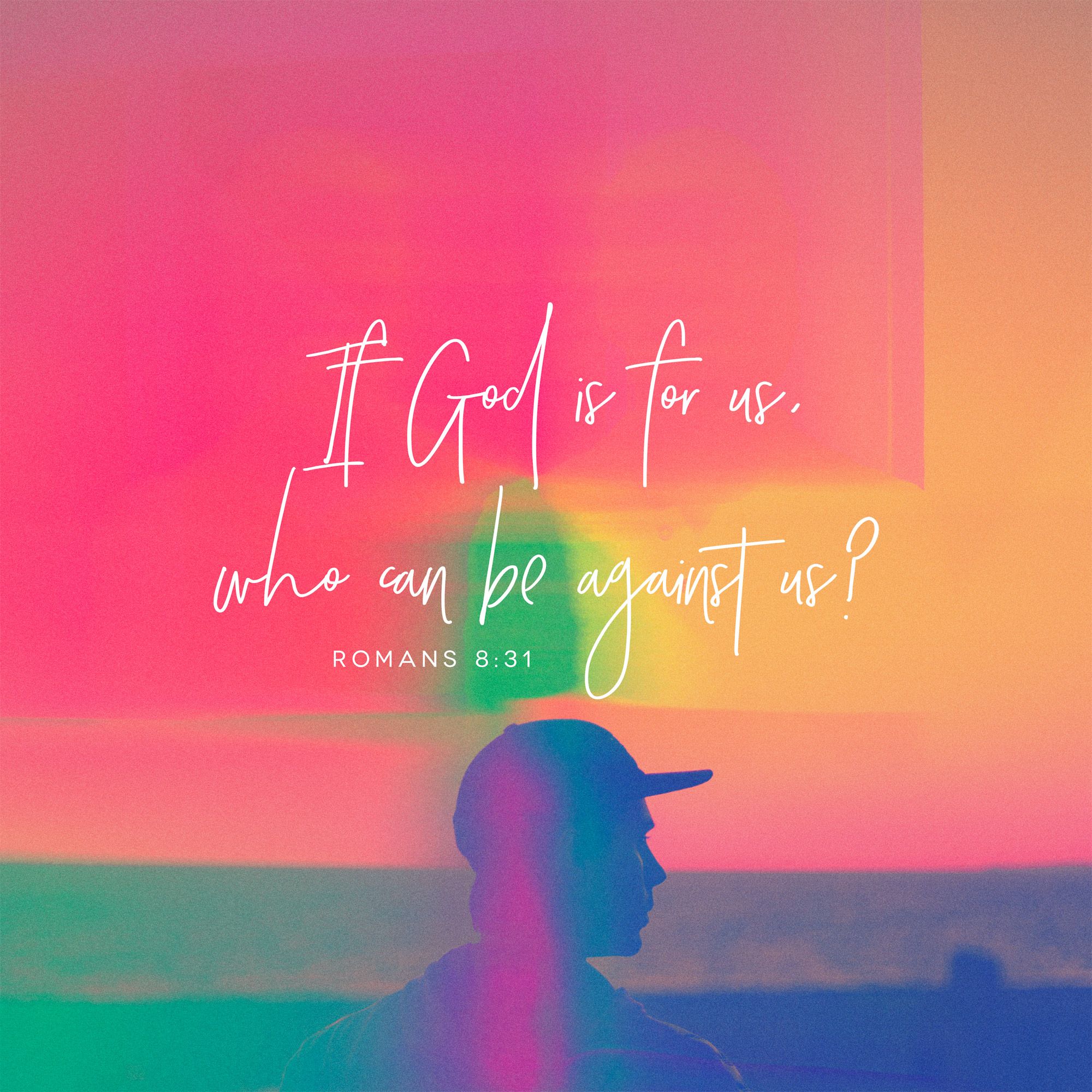 2000x2000 If God is for us, who can be against us? 8:31