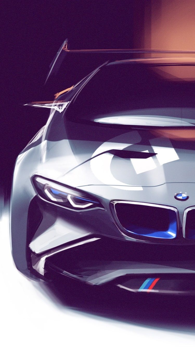 750x1334 BMW Concept Car, Art Drawing 750x1334 IPhone 8 7 6 6S Wallpaper, Background, Picture, Image