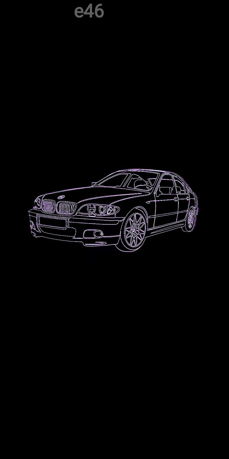 800x1600 BMW E auto, black, car, e e e m romania, HD phone wallpaper