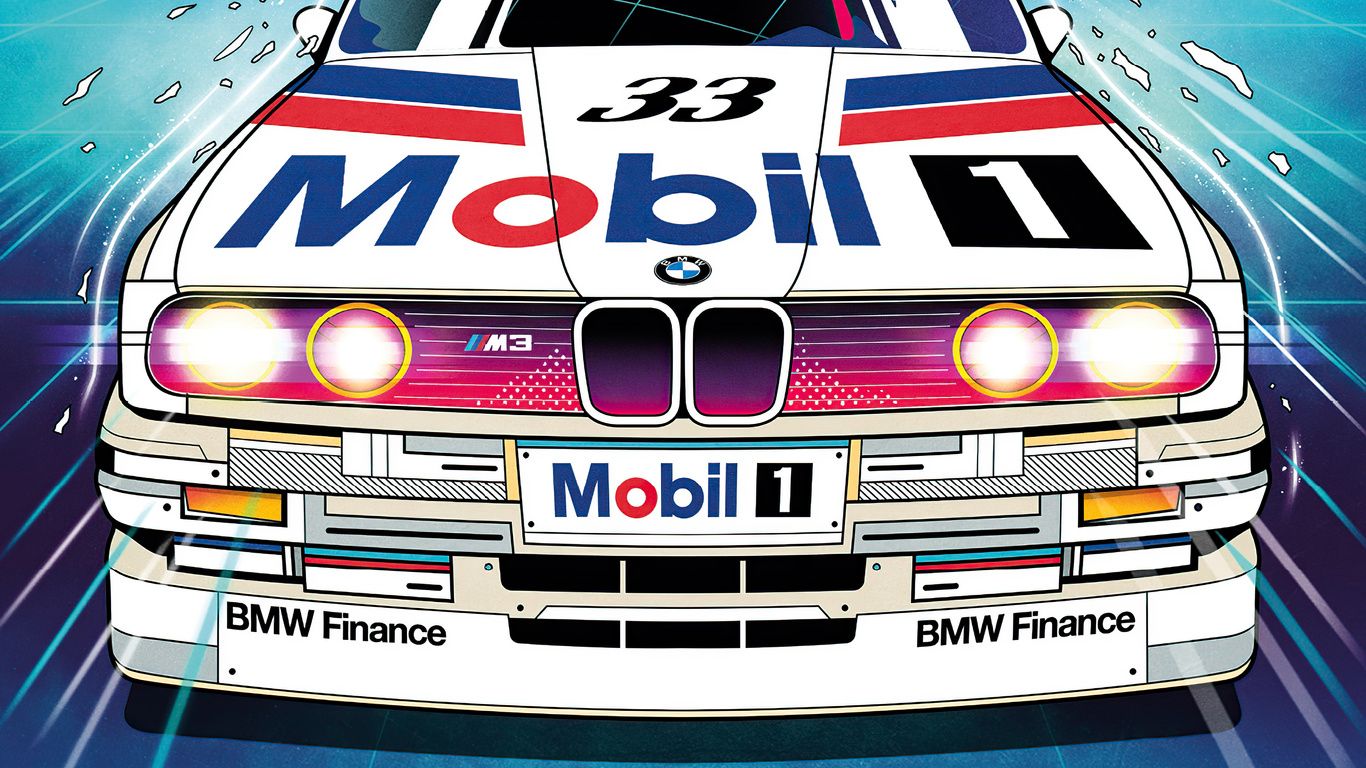 1366x768 Bmw M3 Rally Car Illustration 5k Laptop HD , HD 4k Wallpaper, Image, Background, Photos and Picture