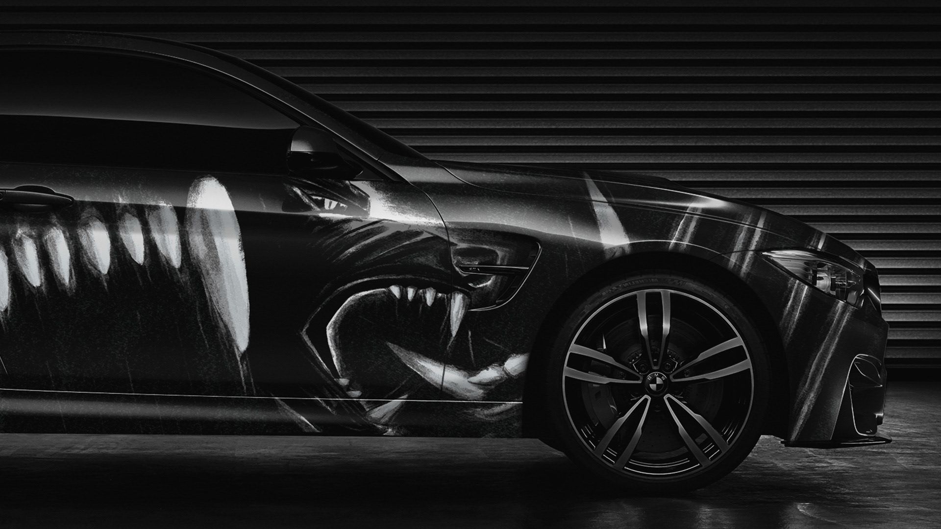 1920x1080 BMW M4 Wrap Illustration (3). Image - Behance