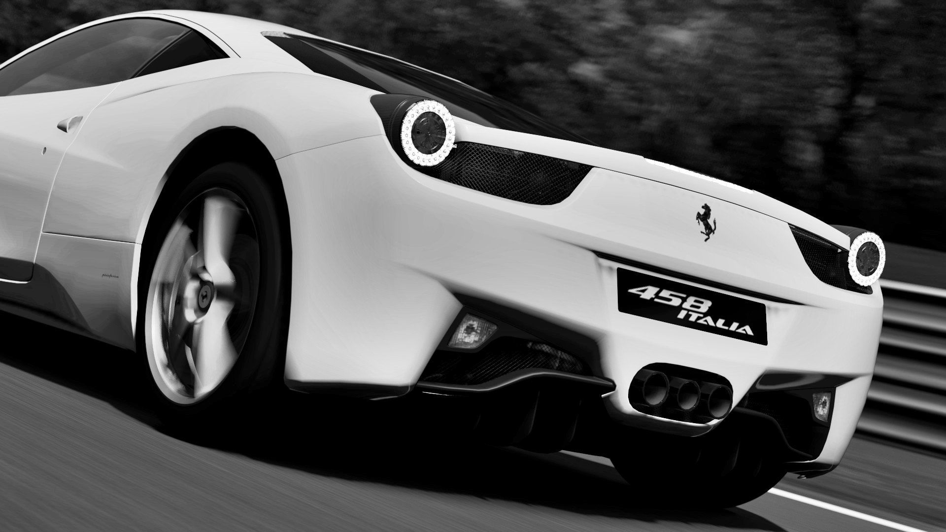 1920x1080 cars, Ferrari, Grayscale, Gran, Turismo, Monochrome, Vehicles, Ferrari, Italia, Gran, Turismo Wallpaper HD / Desktop and Mobile Background
