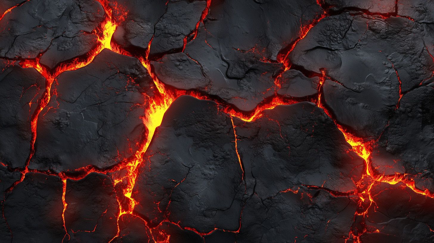 1456x816 Volcanic Lava Background Background for PowerPoint