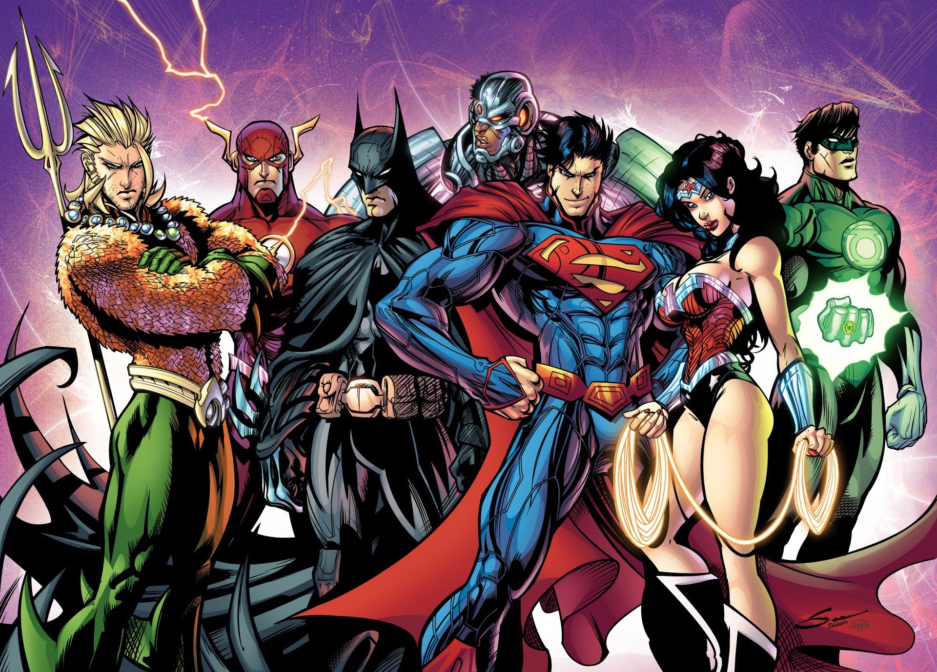 1920x1378 Justice League 4K Ultra HD Wallpaper New 52 Heroesx4269