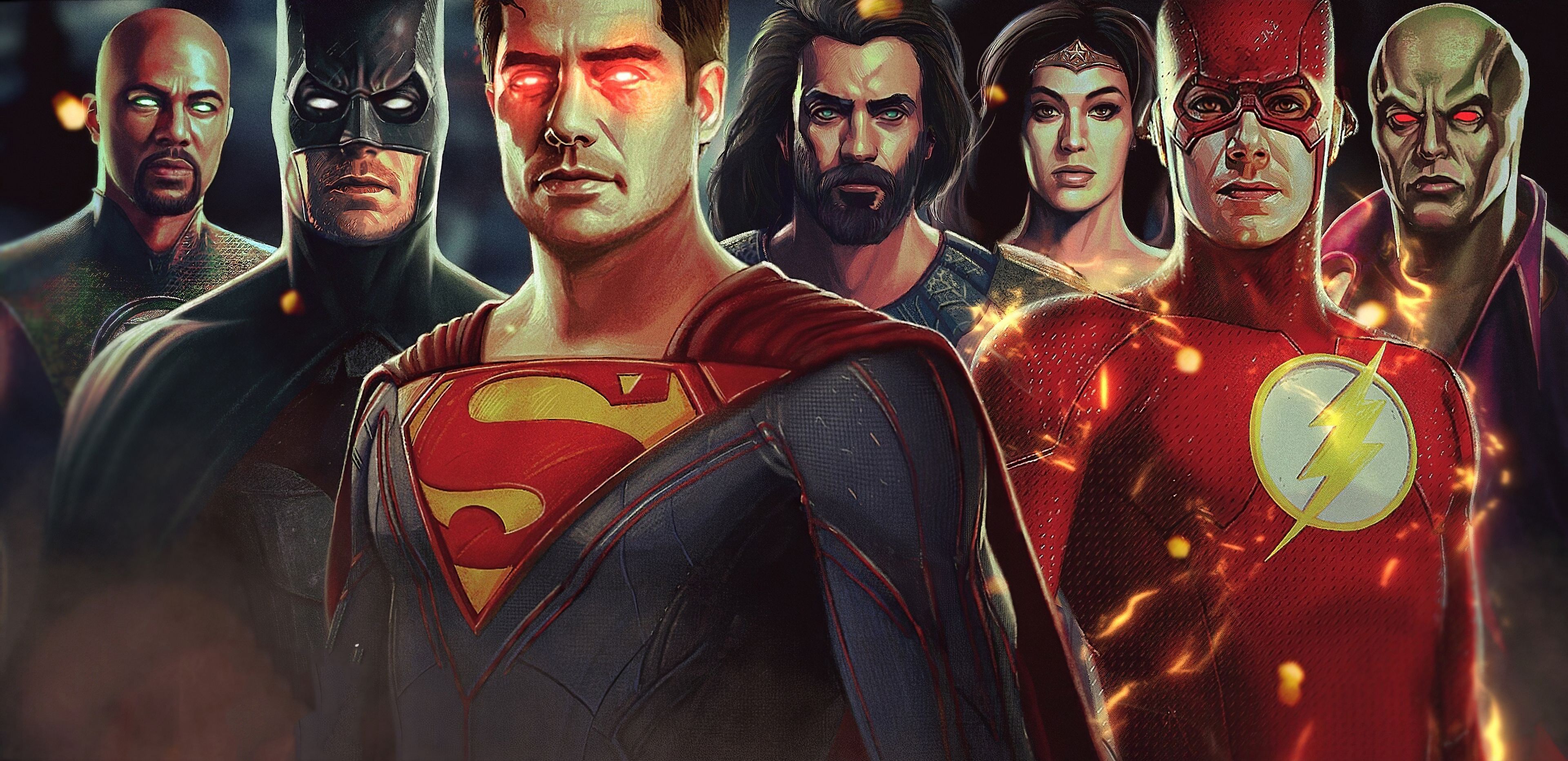 3840x1865 Justice League Heroes 4k Wallpaper, HD Superheroes Wallpaper, 4k Wallpaper , Image, Background, Photos and Picture