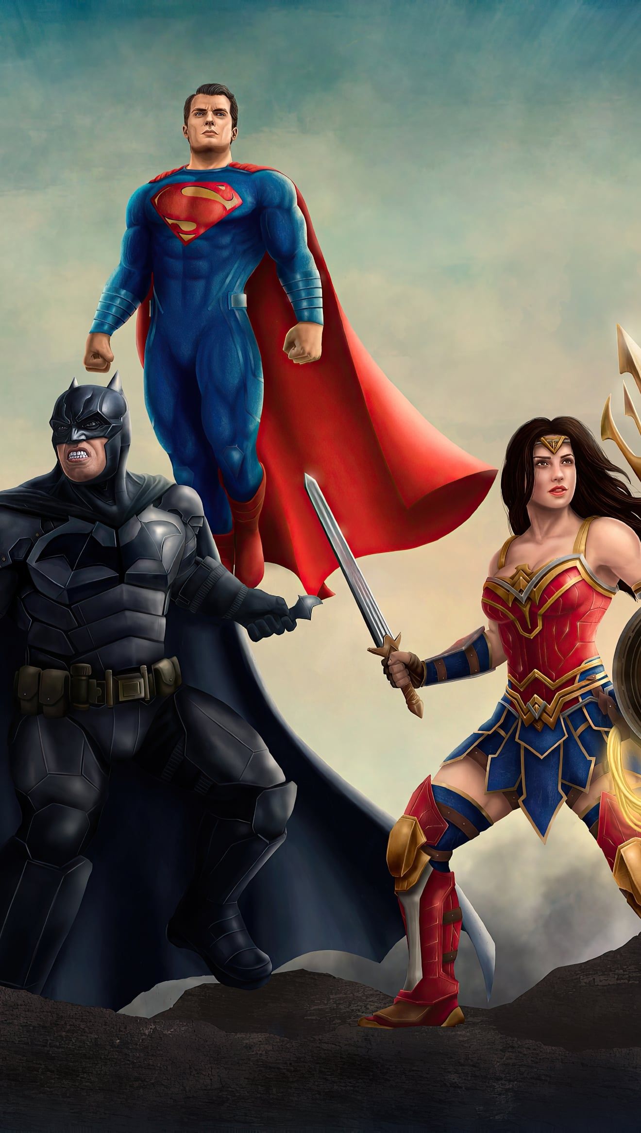 1320x2333 Justice League Heroes 2020 Wallpaper 4K for iPhone and Mobile Phone