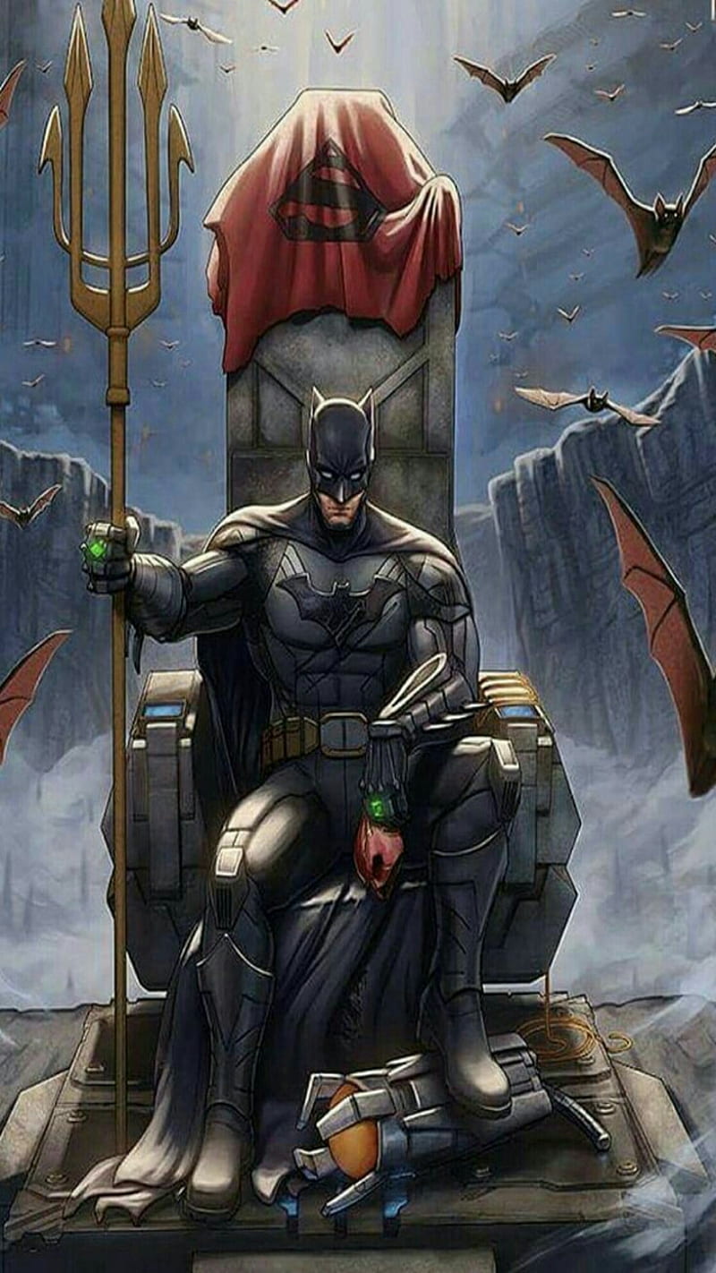 800x1422 Batman Rules, dc, dc comics, heroes, justice, justice league, revenge, HD phone wallpaper