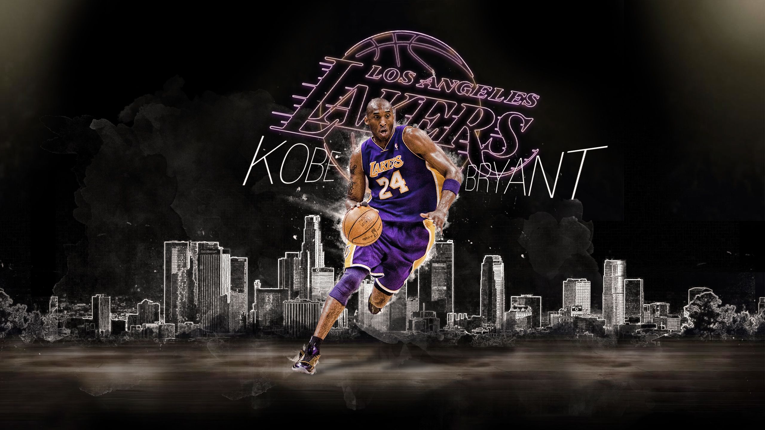 2560x1440 Phone wallpaper: Sports, Kobe Bryant, Nba, Los Angeles Lakers, Basketball 1190439