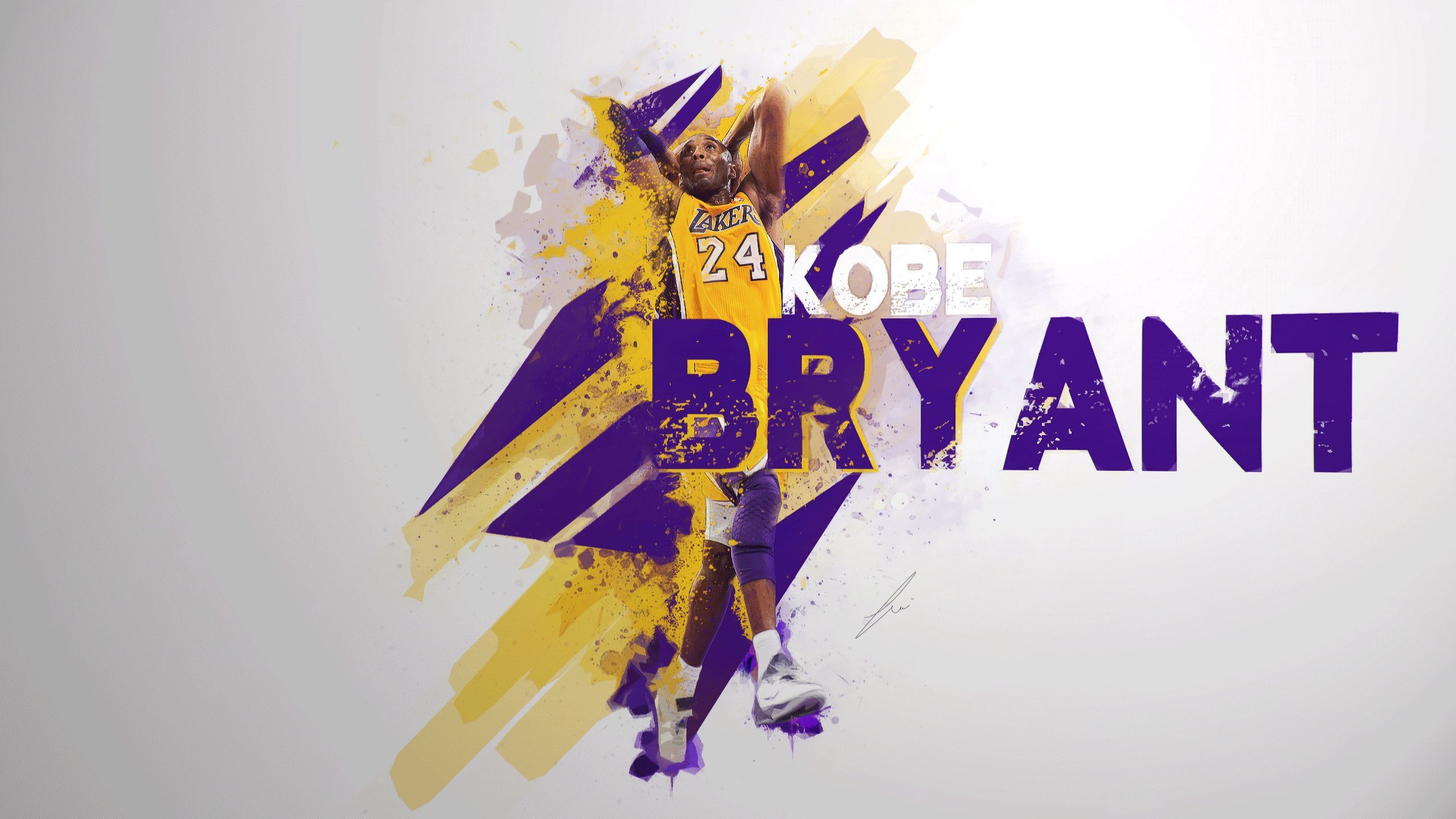 2560x1440 Phone wallpaper: Kobe Bryant, Los Angeles Lakers, Sports, Basketball, Nba 477812
