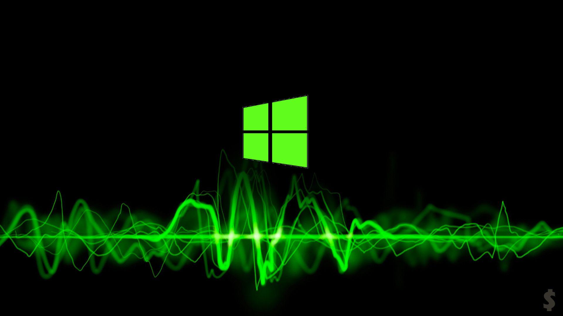 1920x1080 Cool Neon Green Wallpaper