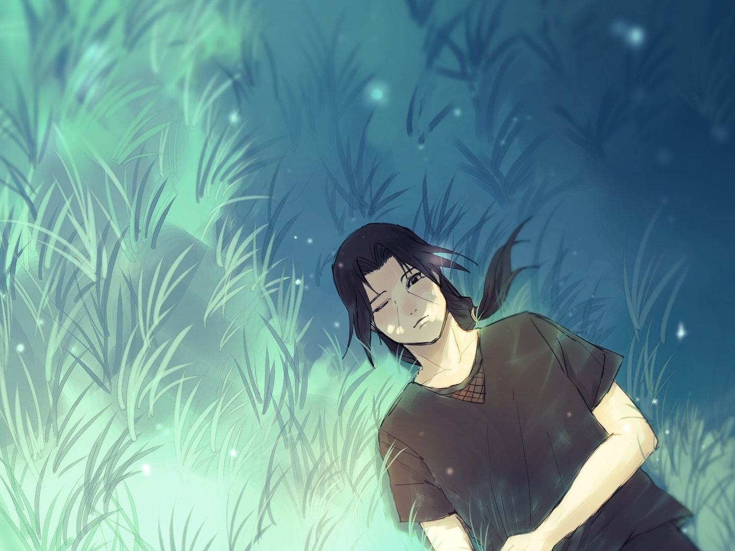 1440x1080 Download Uchiha Itachi, Art, Anime Wallpaper in 1440x1080 Resolution