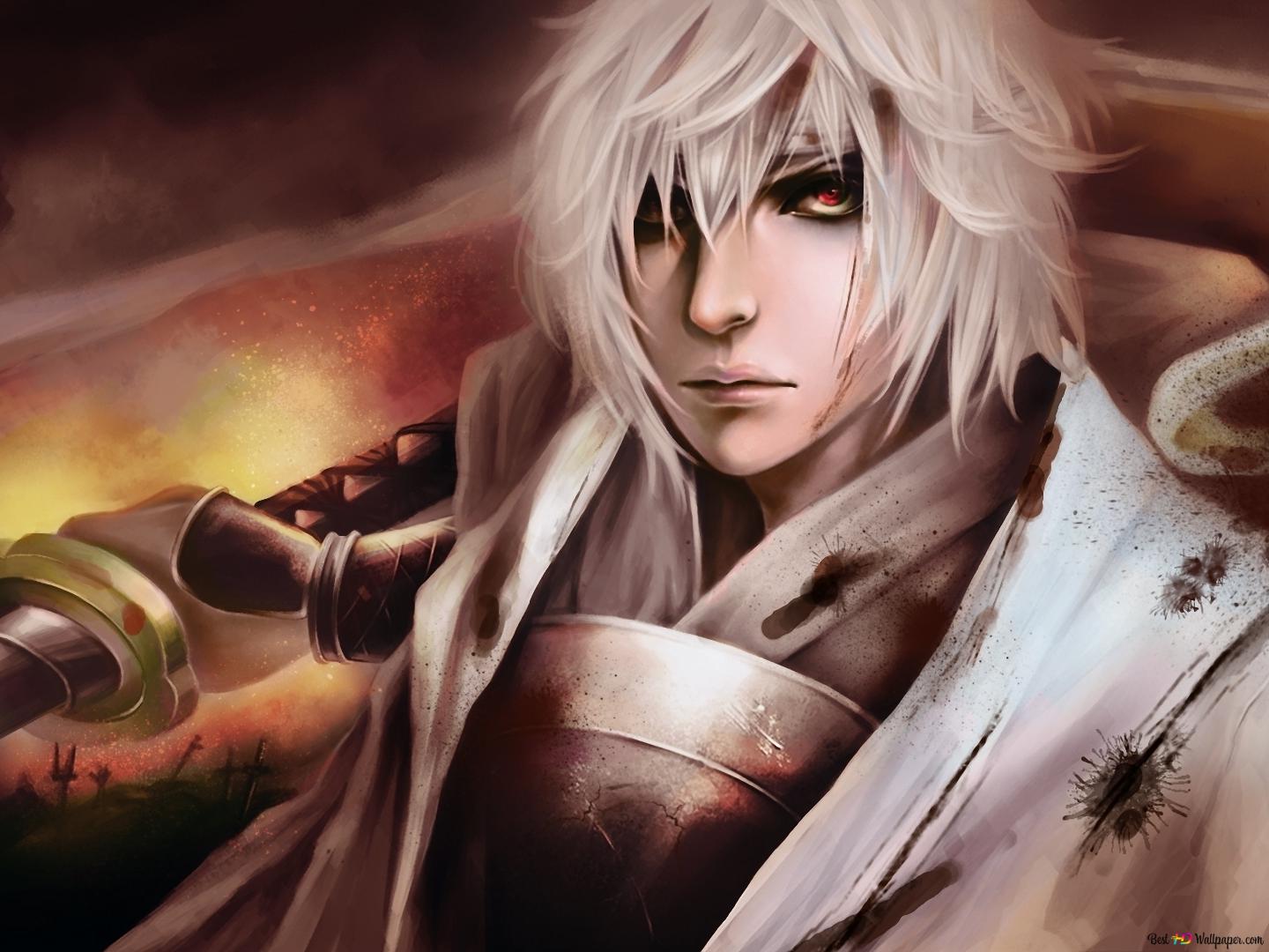 1440x1080 Gintama fire HD wallpaper download