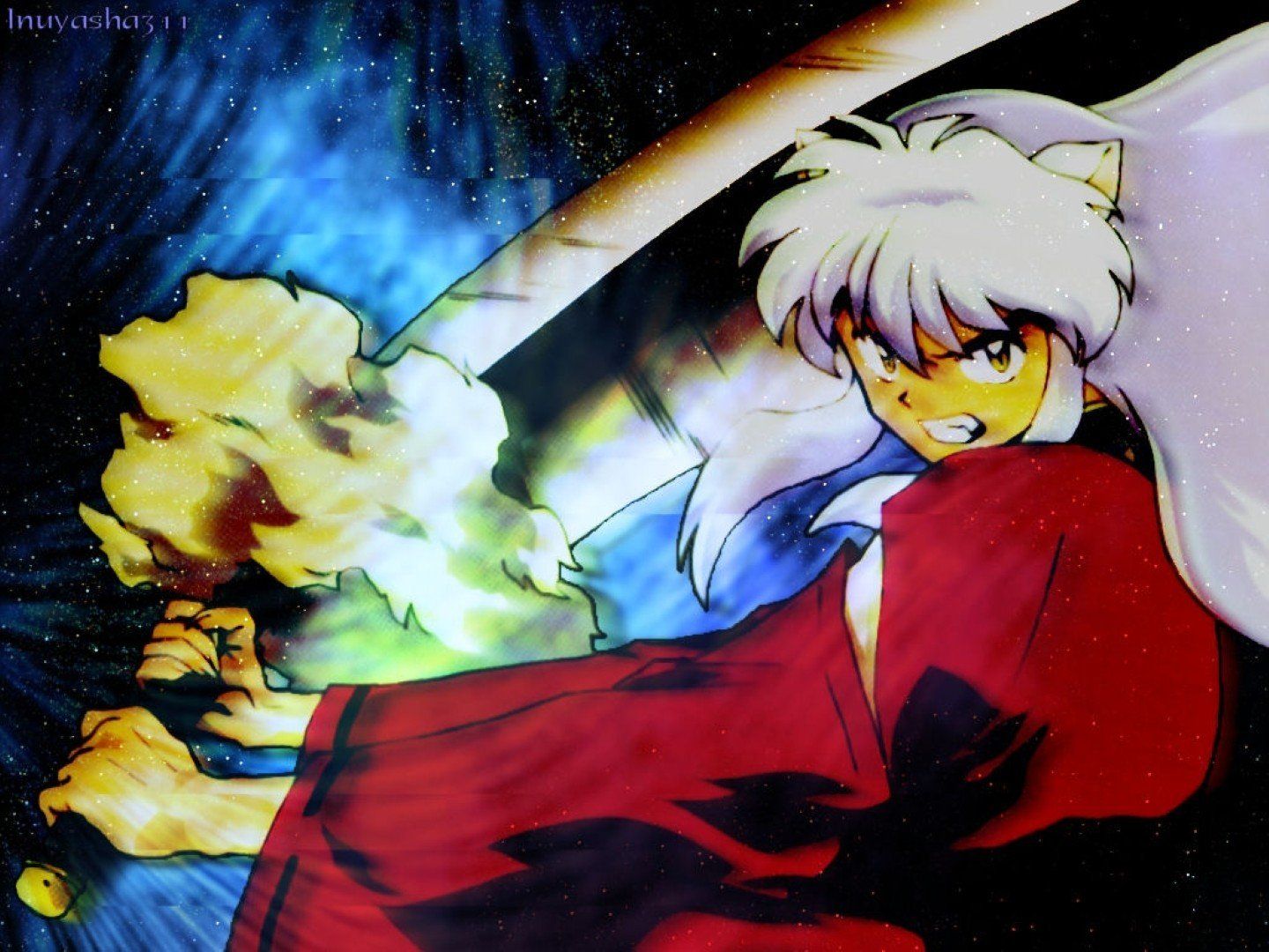 1440x1080 InuYasha: Epic Sword HD Wallpaperx1080