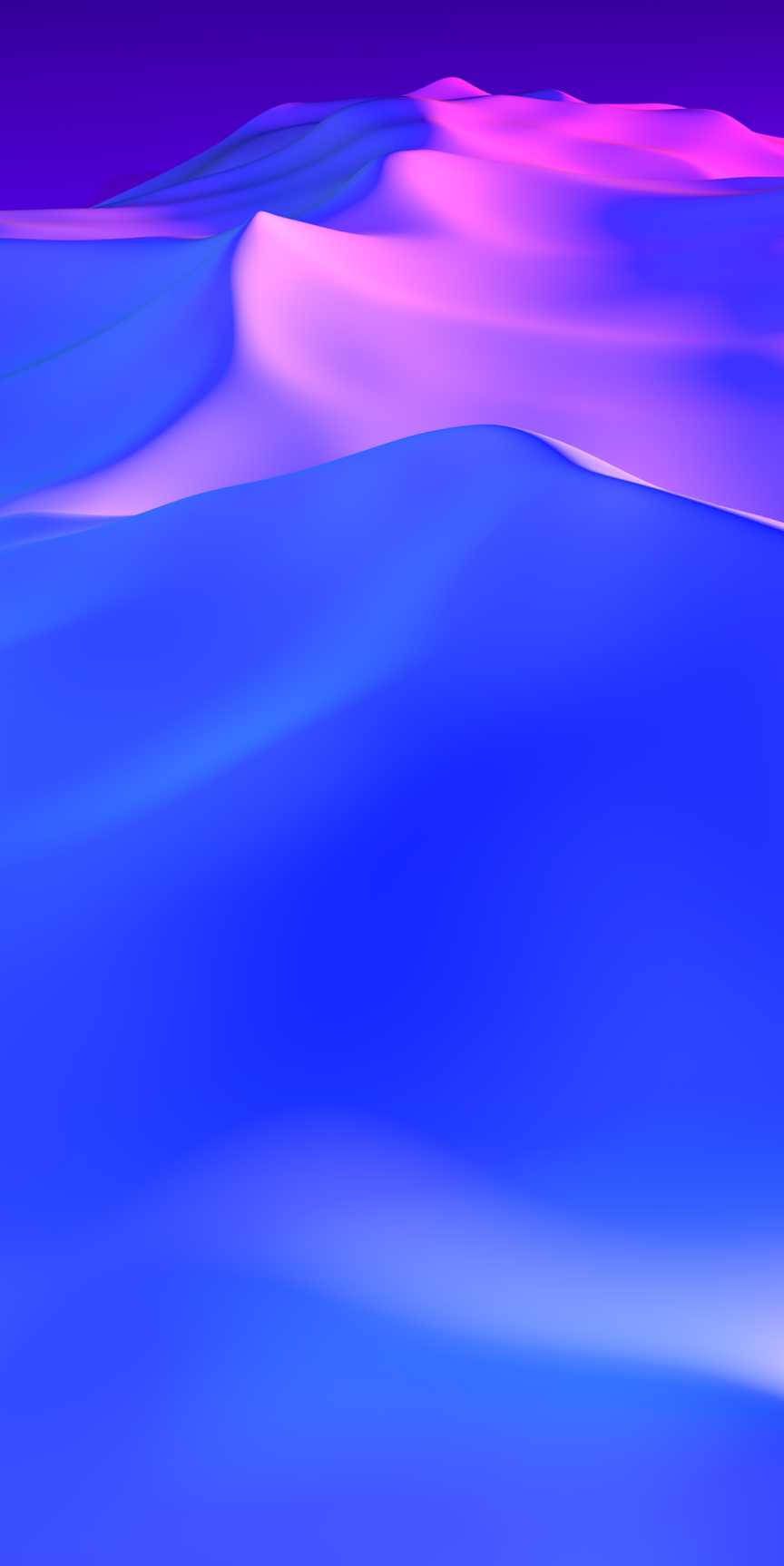 864x1726 Download Mesmerizing Blue Sand Dunes iPhone Wallpaper