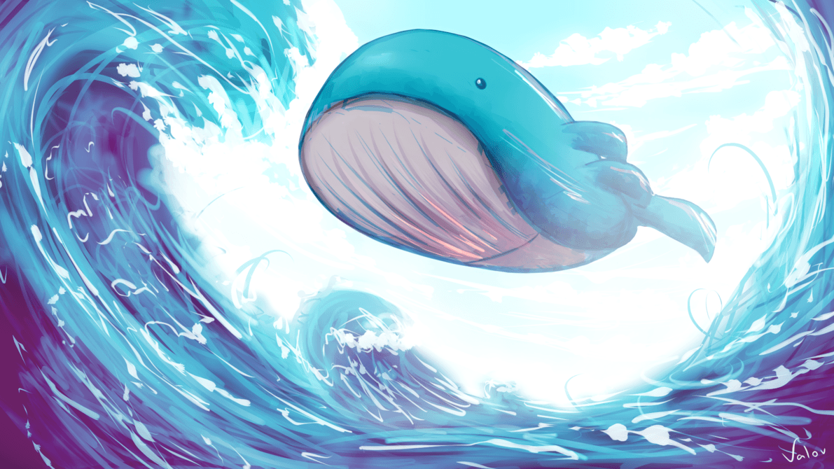 1191x670 Wailord HD Wallpaper