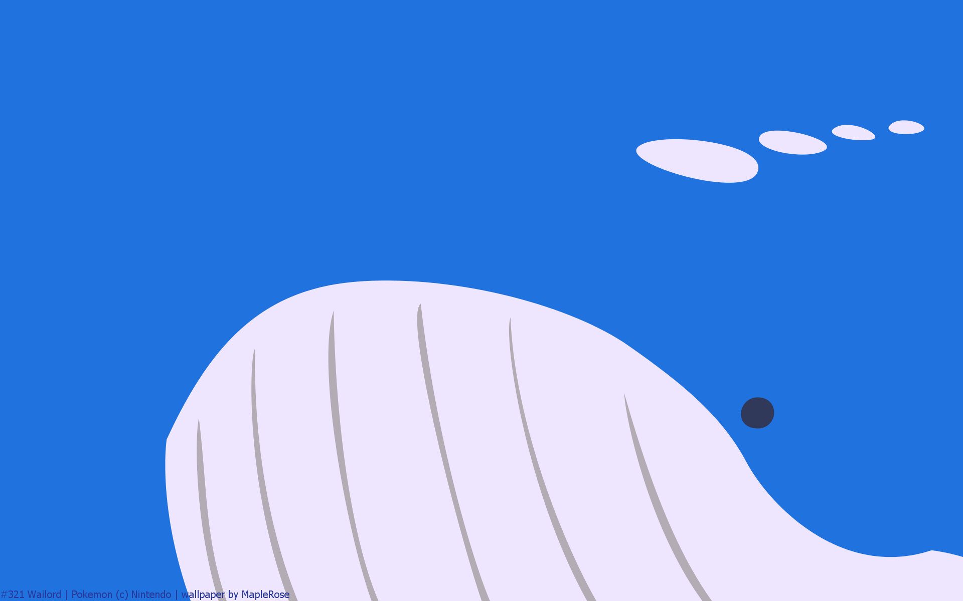1920x1200 Wailord. PokéWalls