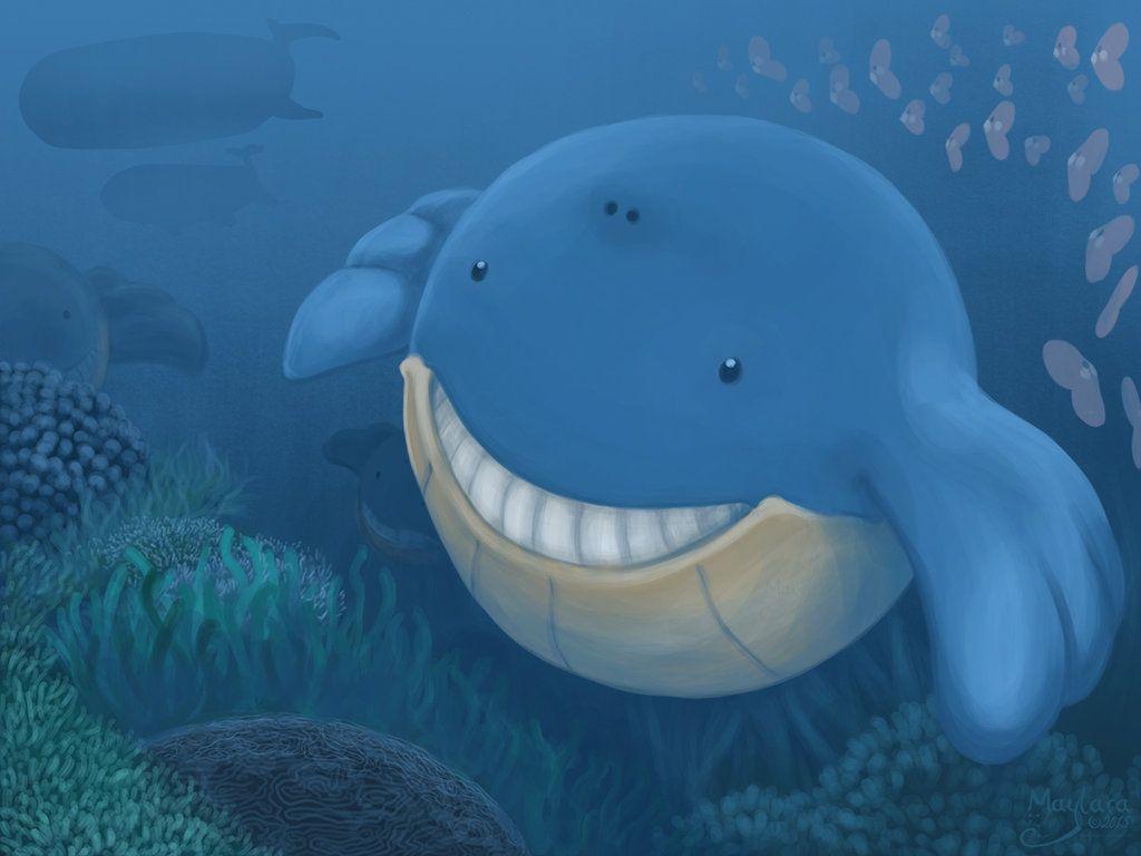 1024x768 Wailmer HD Wallpaper