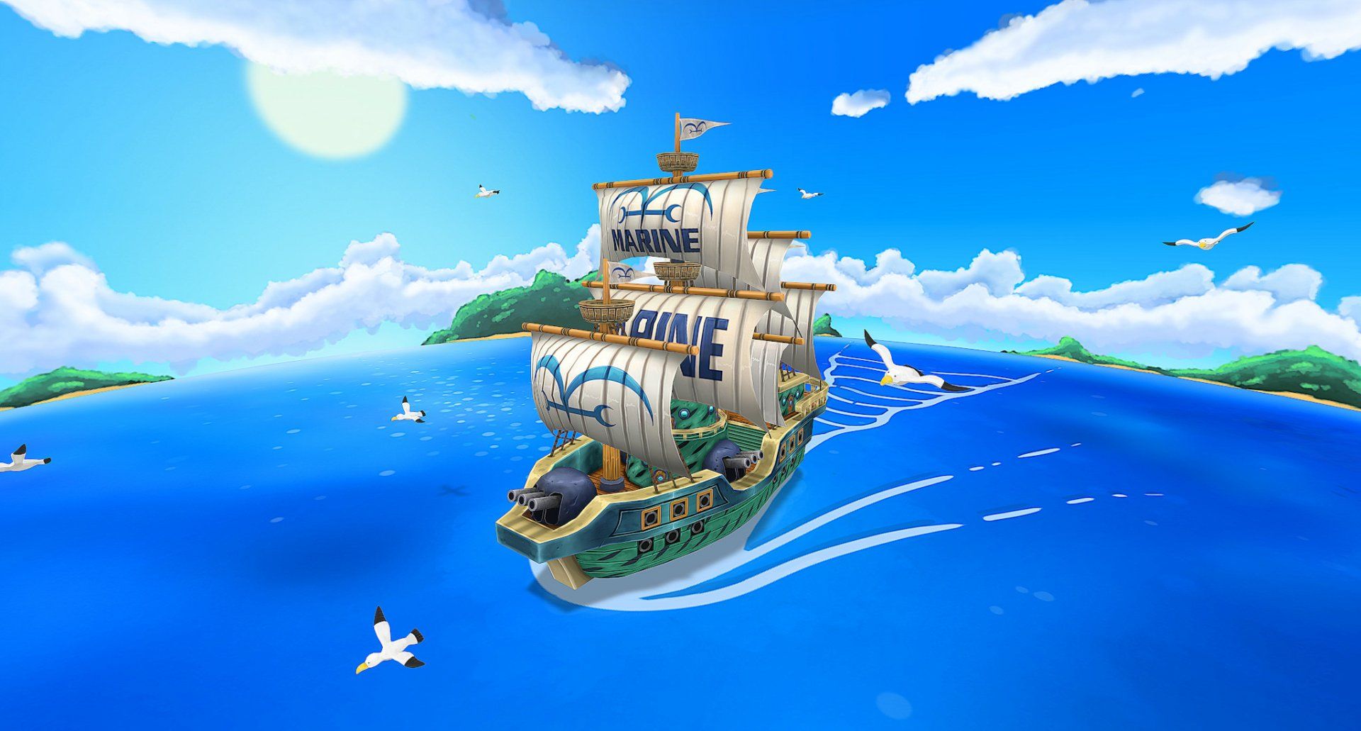 1920x1031 One Piece HD: Sailing the Grand Line Adventurex1100
